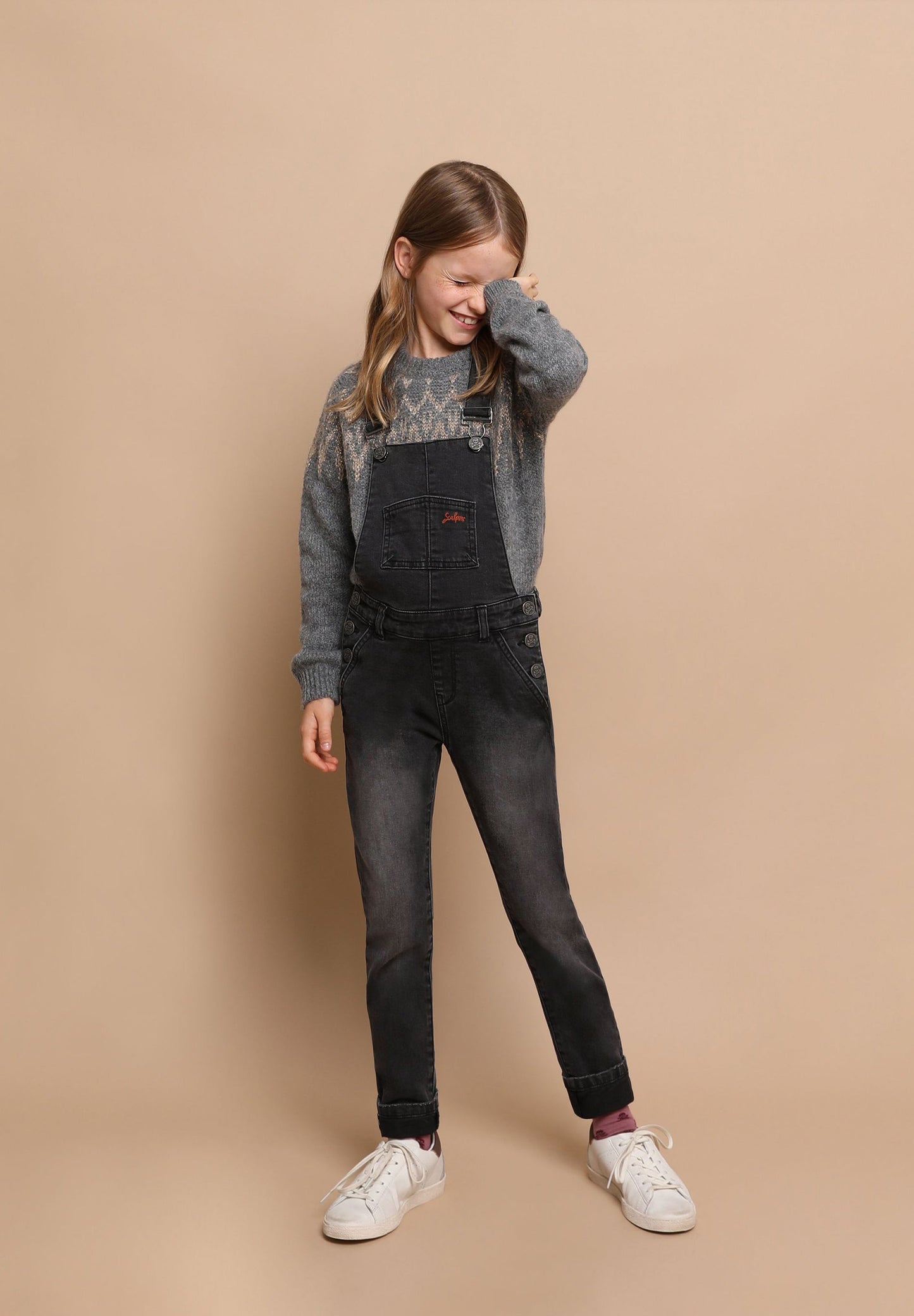 DENIM DUNGAREES