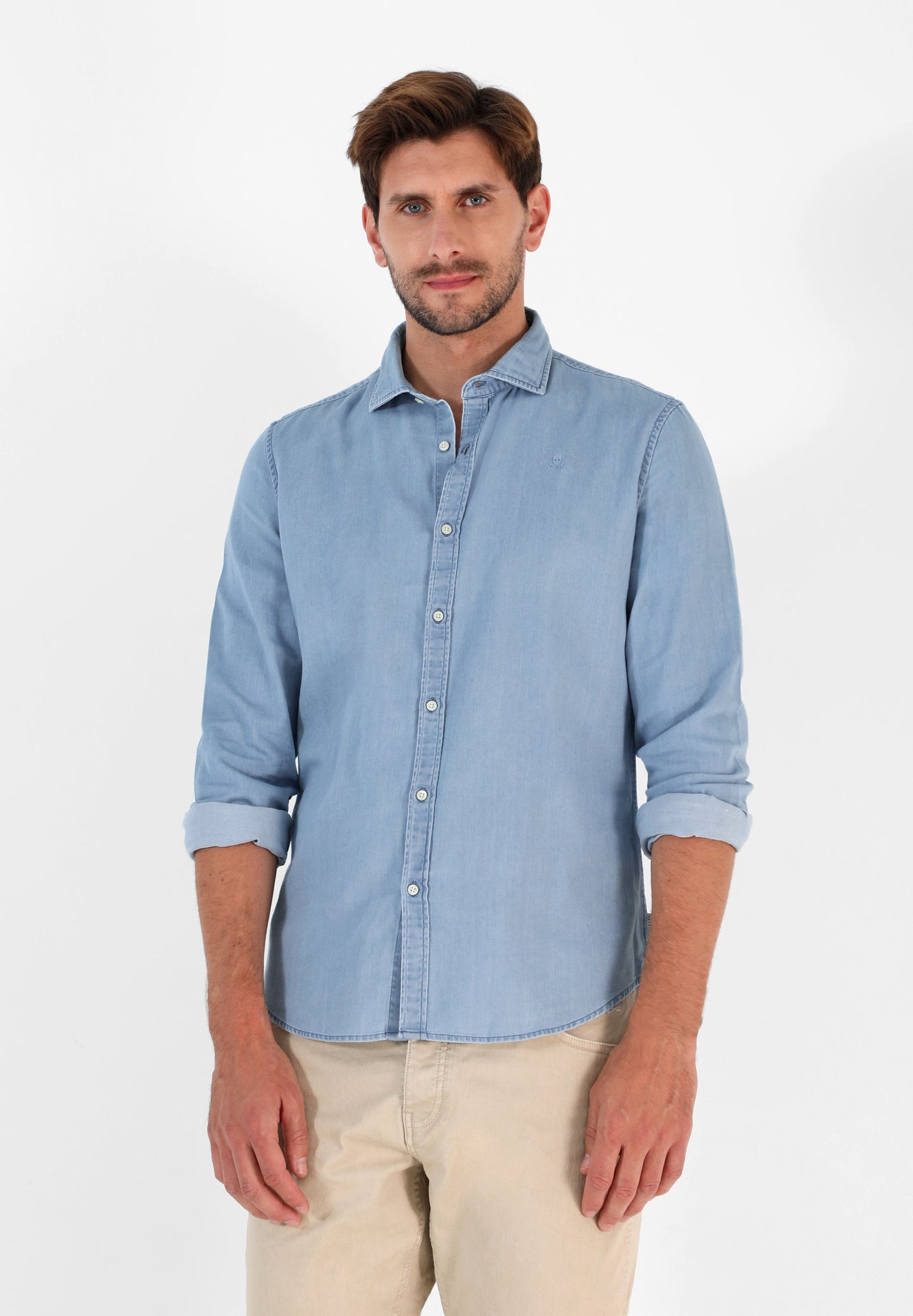 CAMISA DENIM BÁSICA