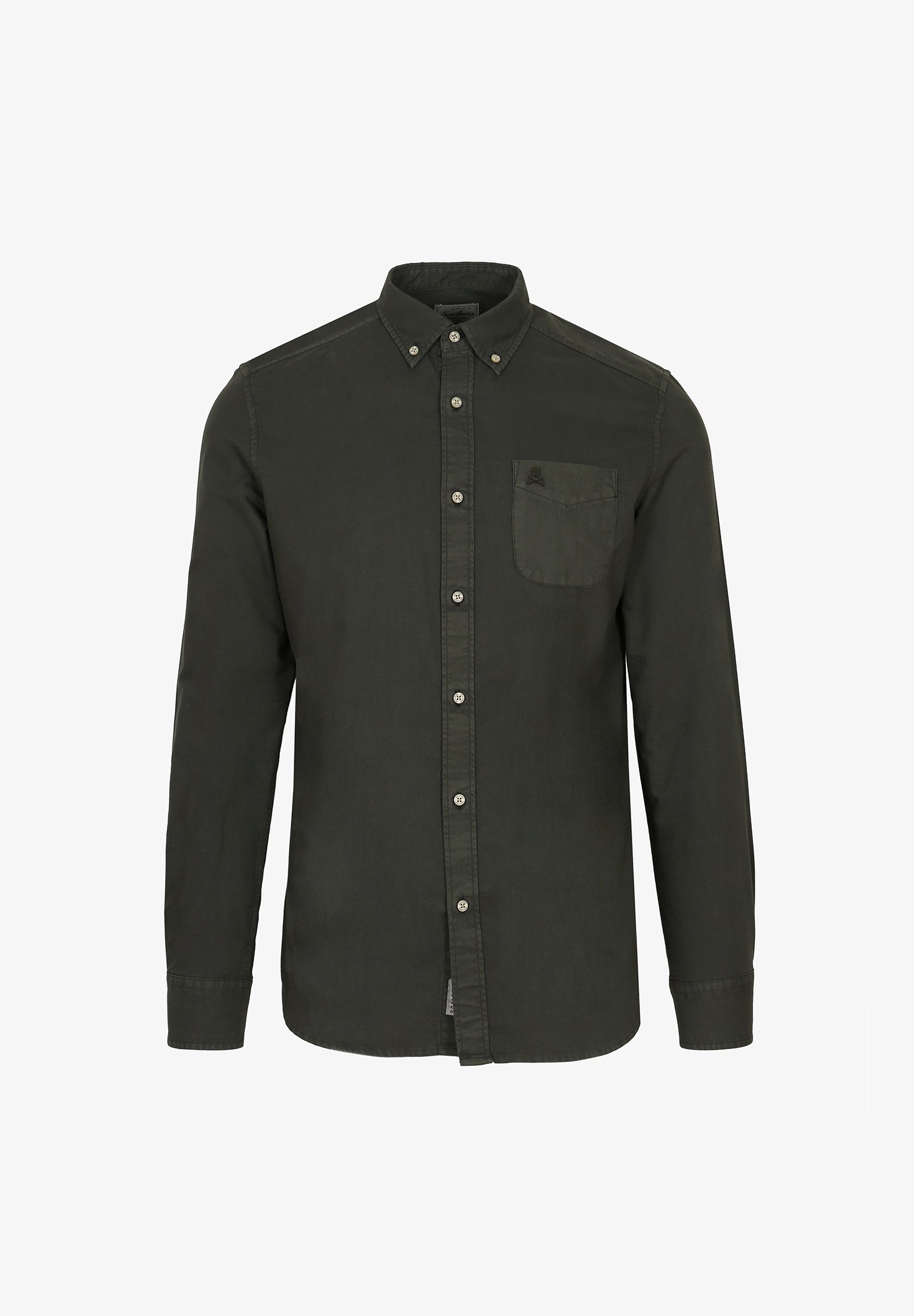 SHIRT WITH BUTTON-DOWN COLLAR