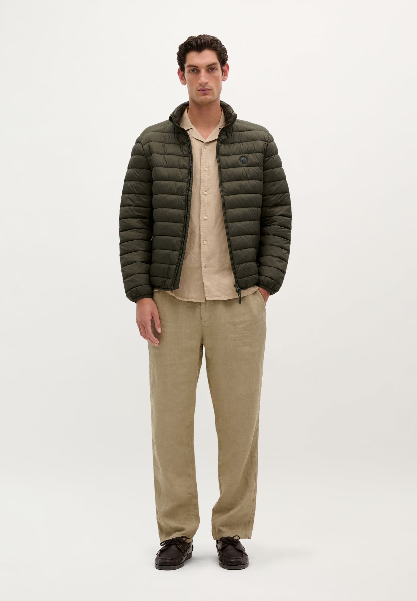 QUILTED JACKET WITH SKULL DETAIL