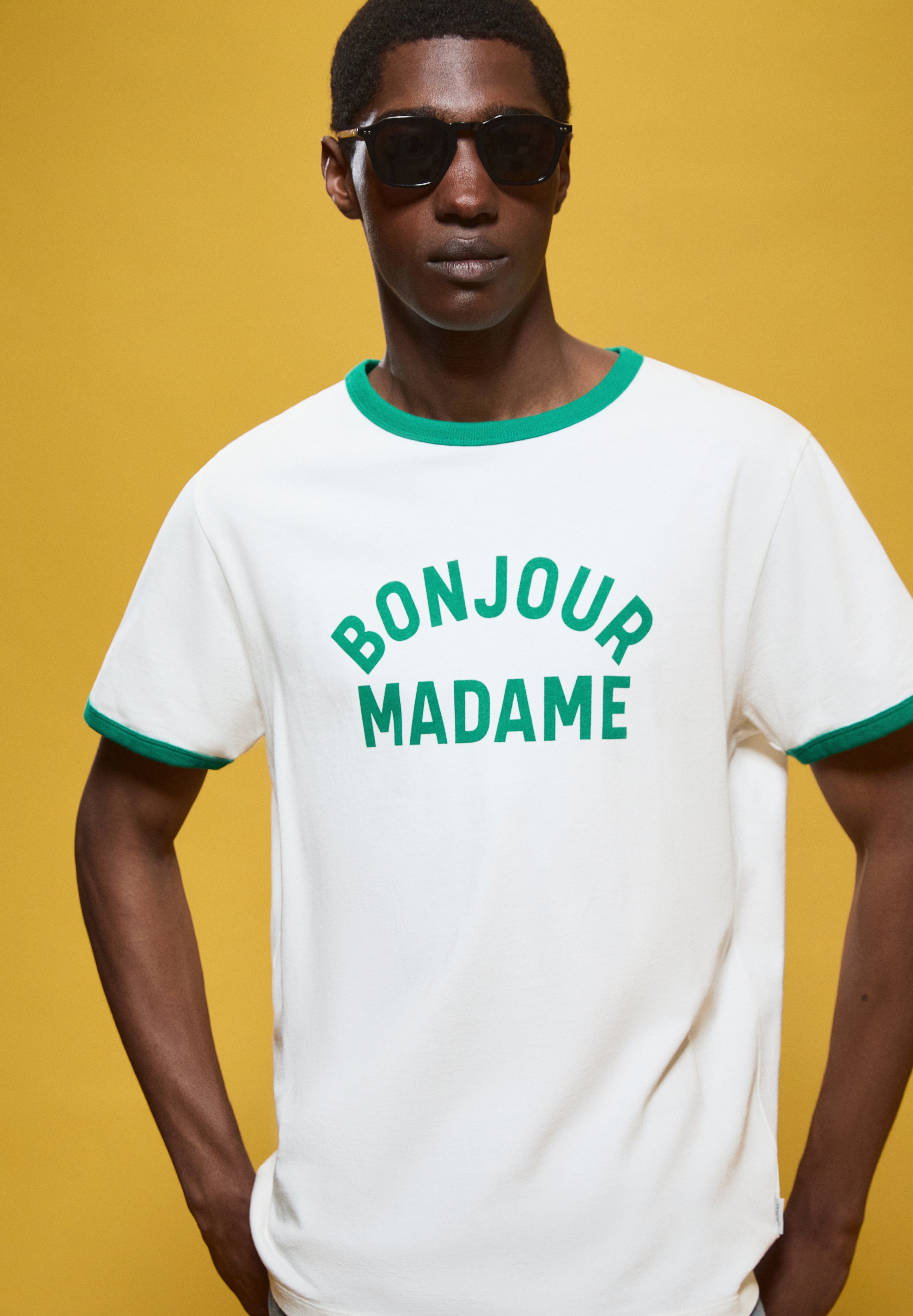 BONJOUR PRINT T-SHIRT