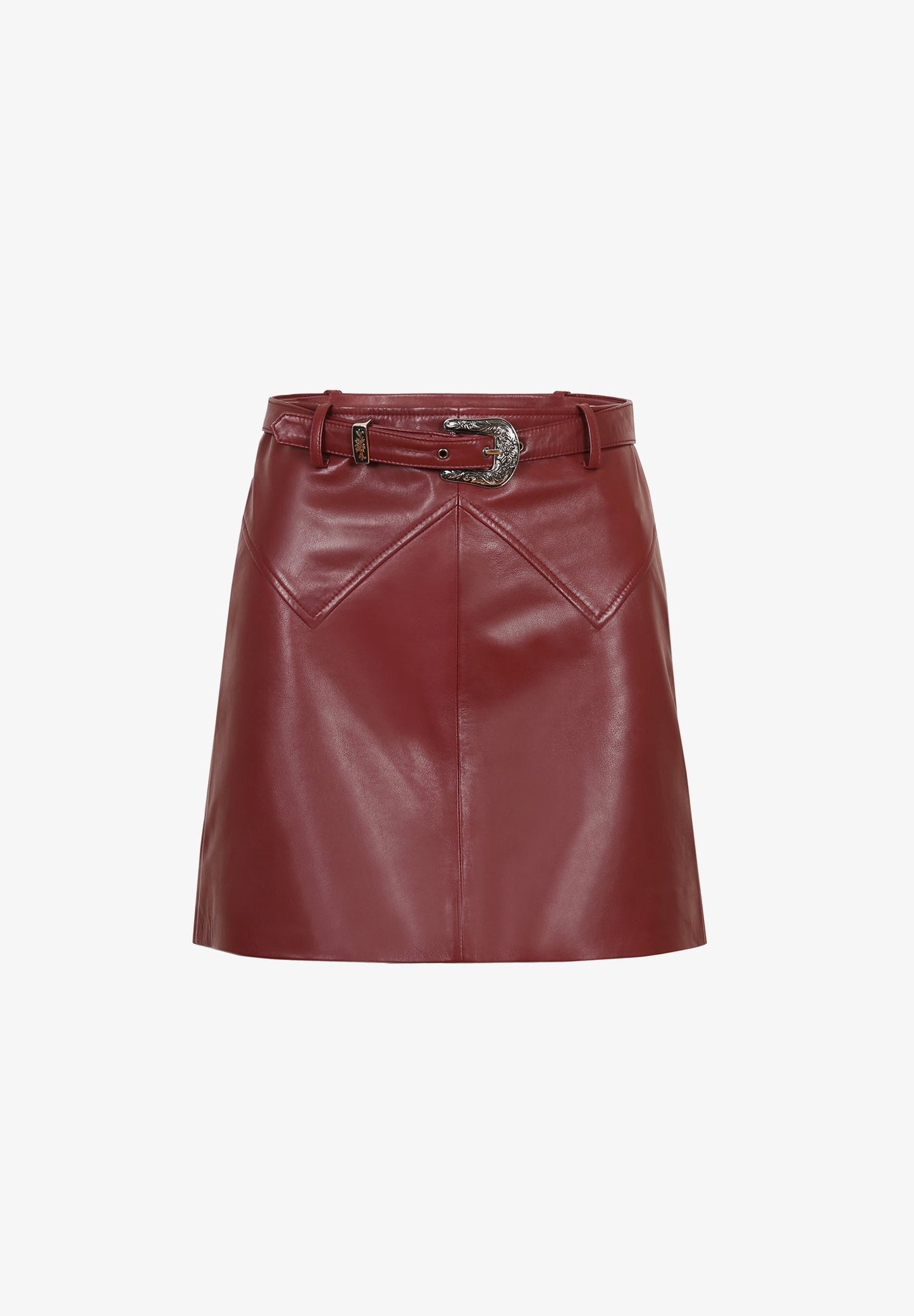 BELT LEATHER SKIRT