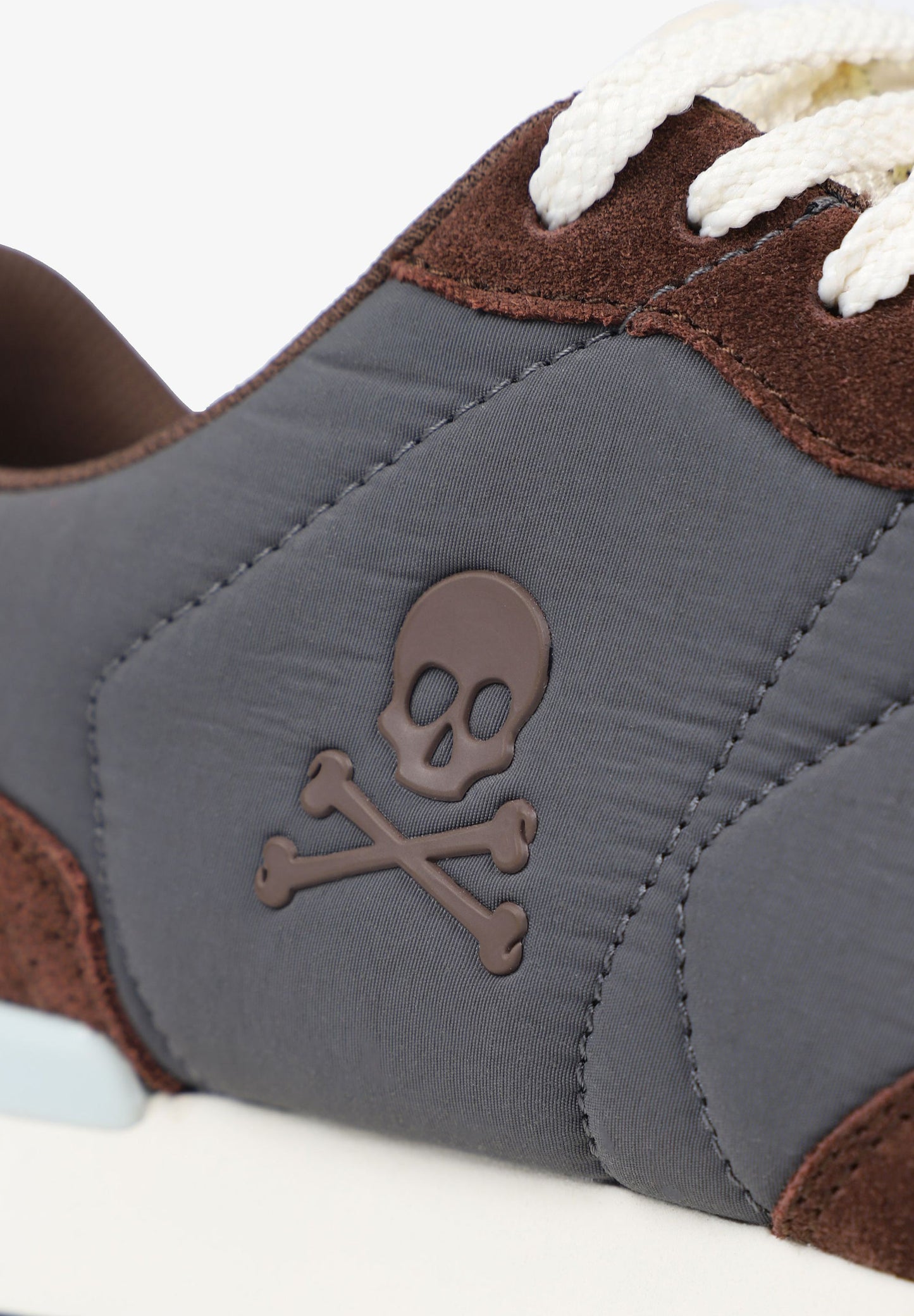 COMBINED LEATHER SNEAKERS