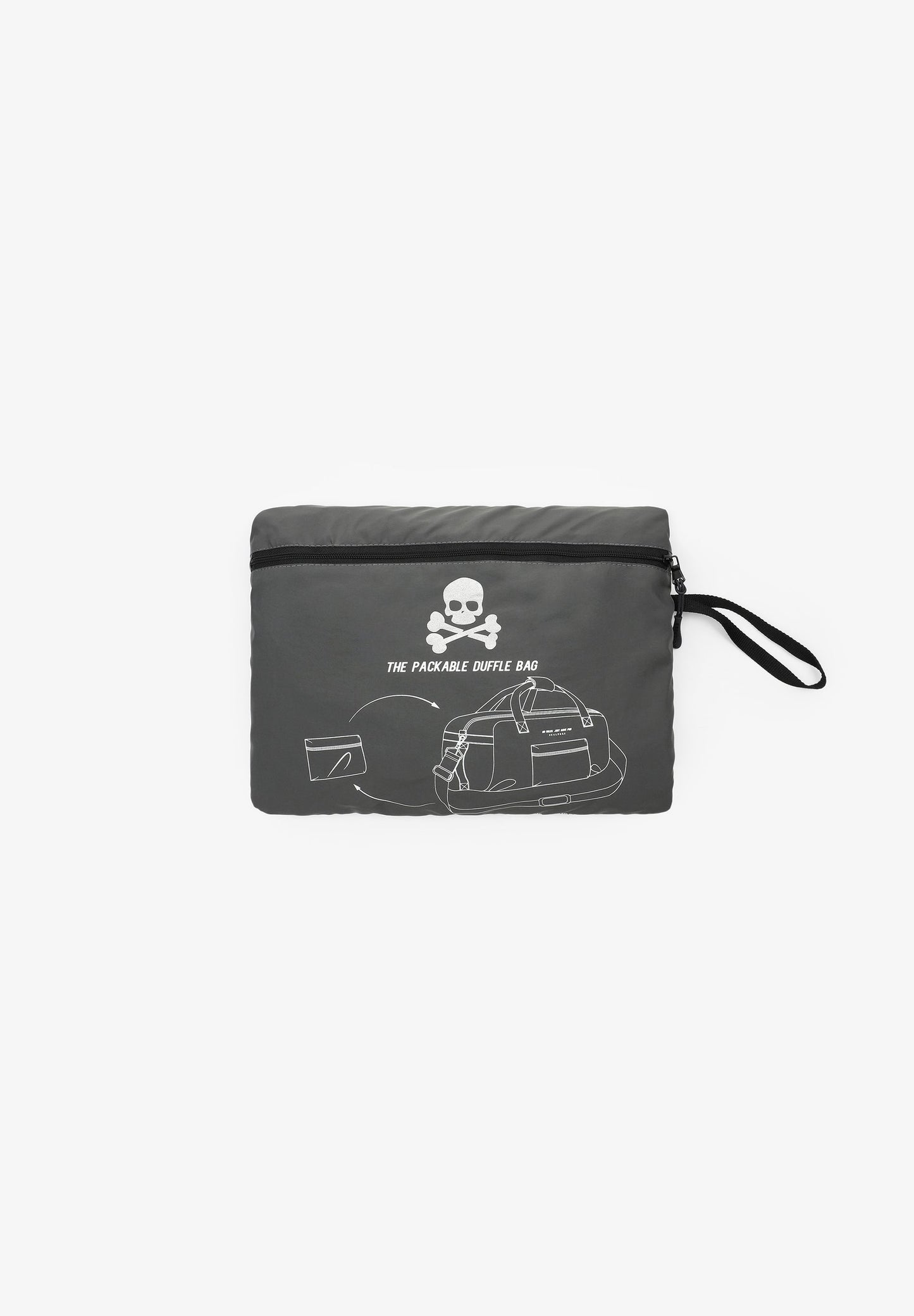NEON SKULL TRAVEL BAG