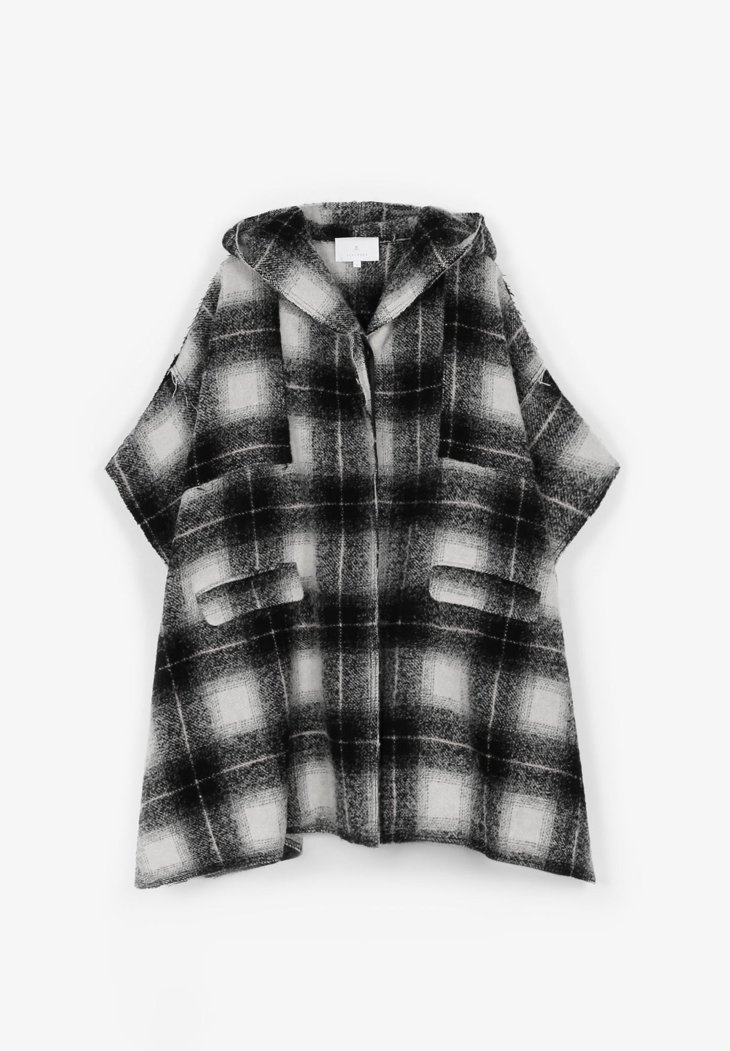 LIGHTWEIGHT CHECKED CAPE