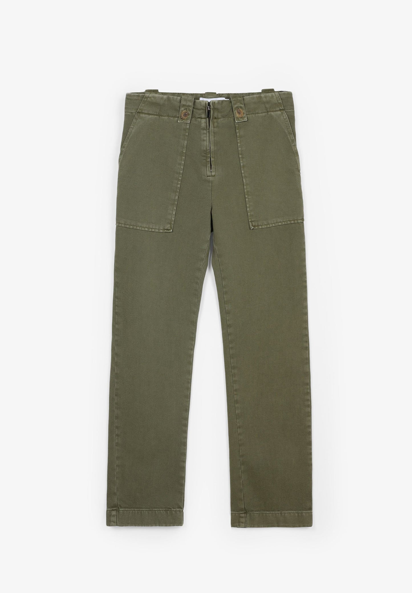 STRAIGHT TROUSERS WITH POCKETS