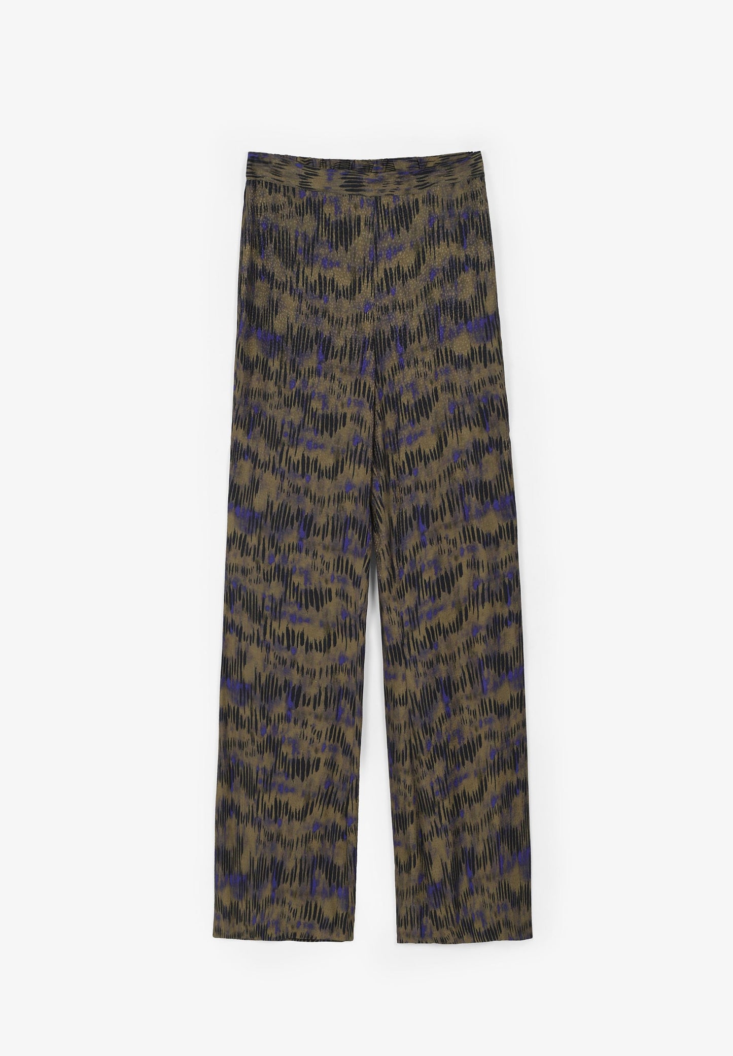 FLOWING PRINTED TROUSERS