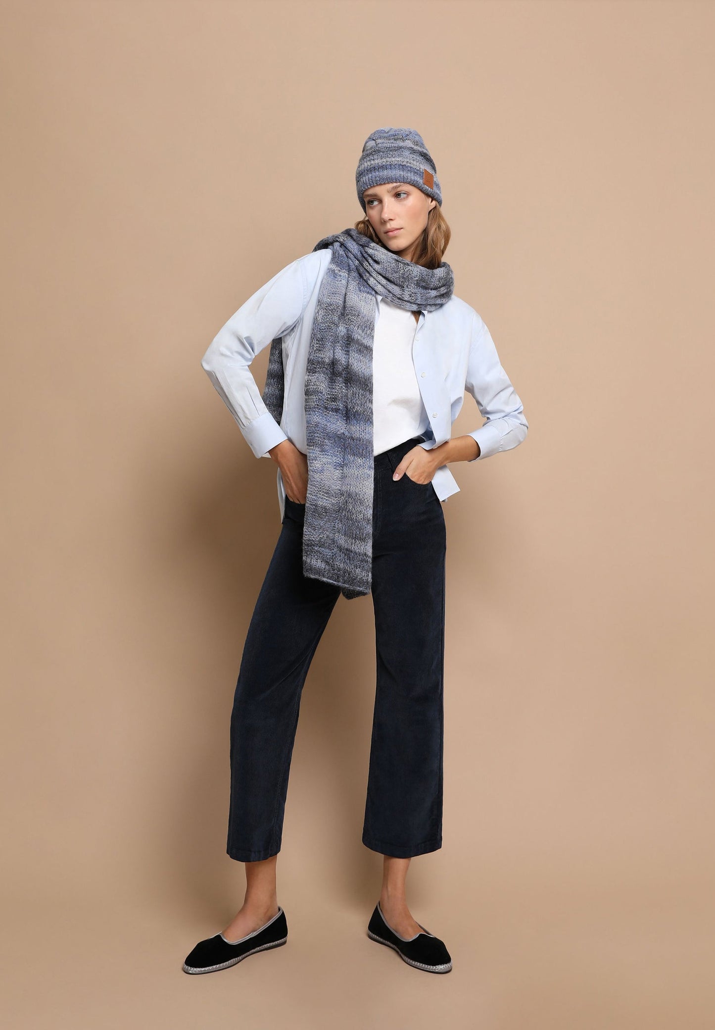 CORDUROY CULOTTE TROUSERS