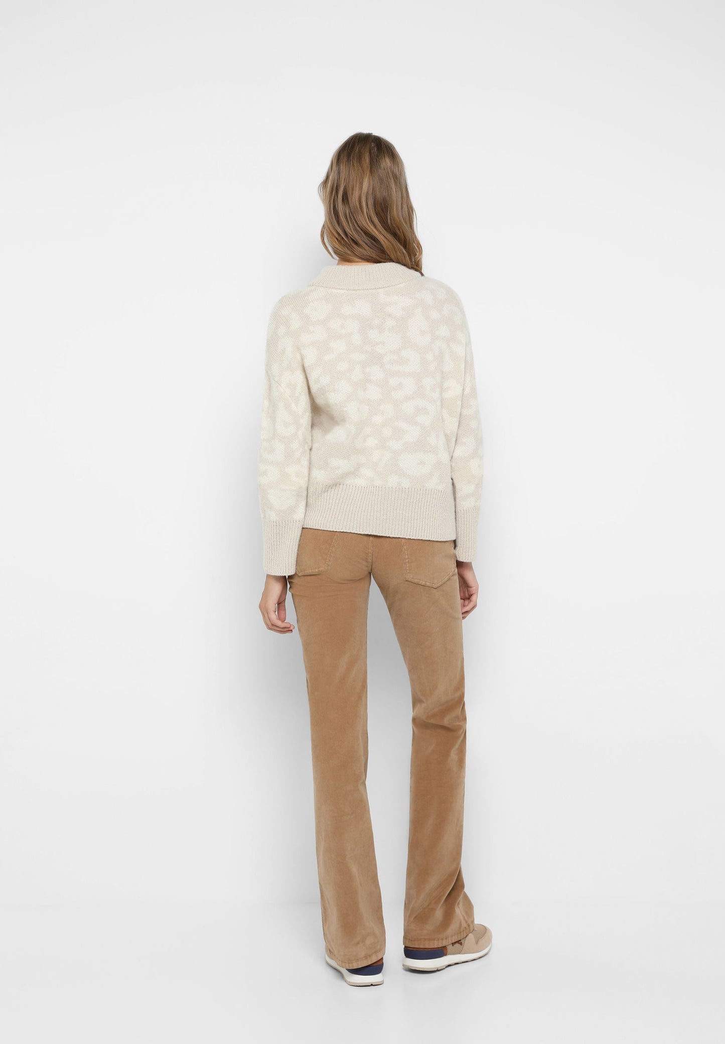 FLARED CORDUROY TROUSERS