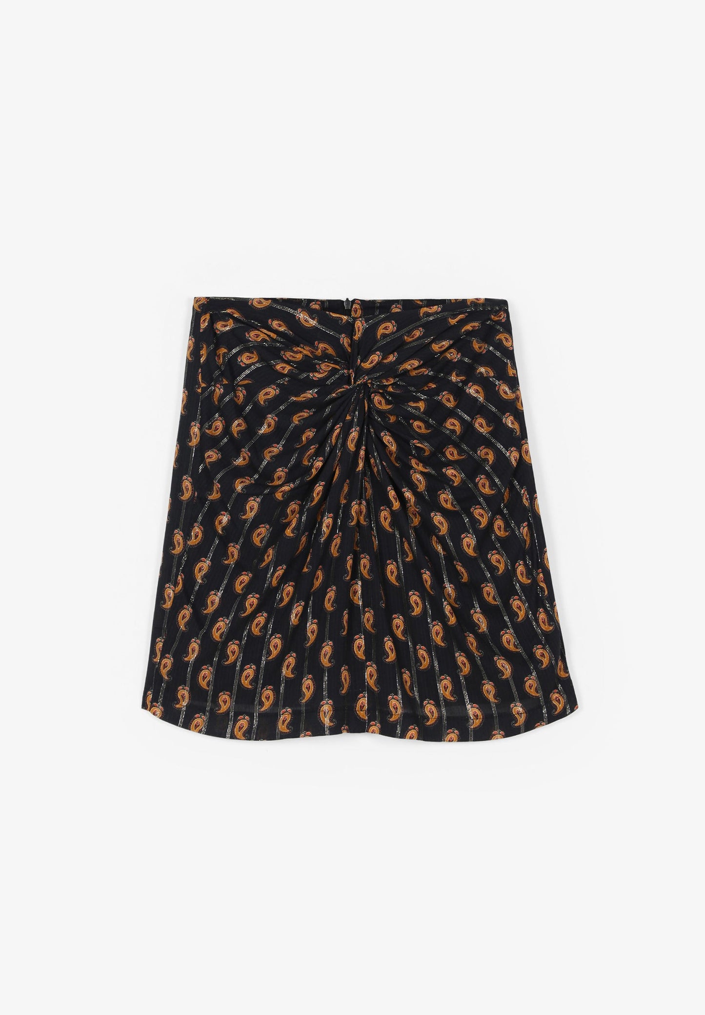 PAISLEY PRINT MINI SKIRT