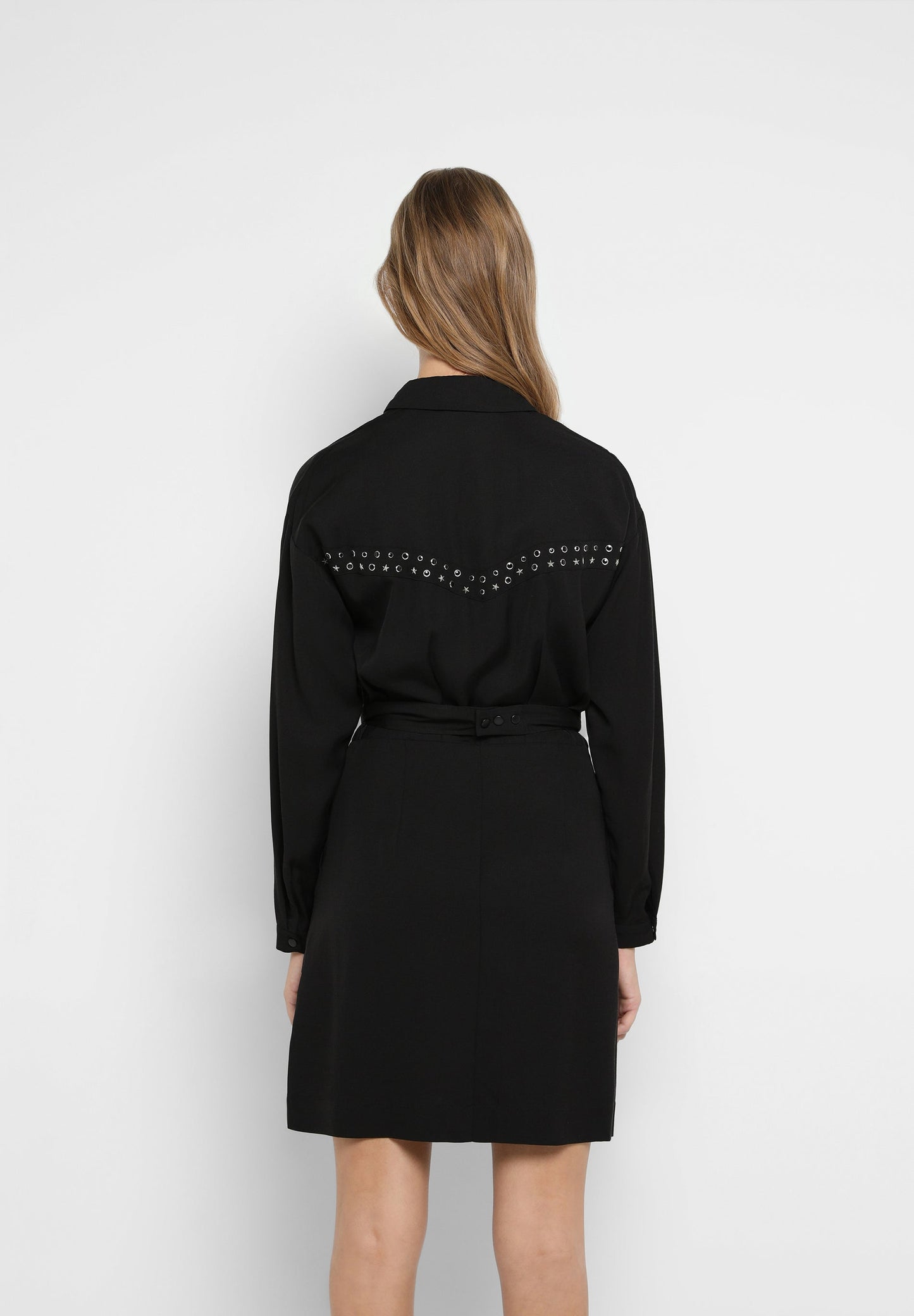 STUDDED MINI DRESS