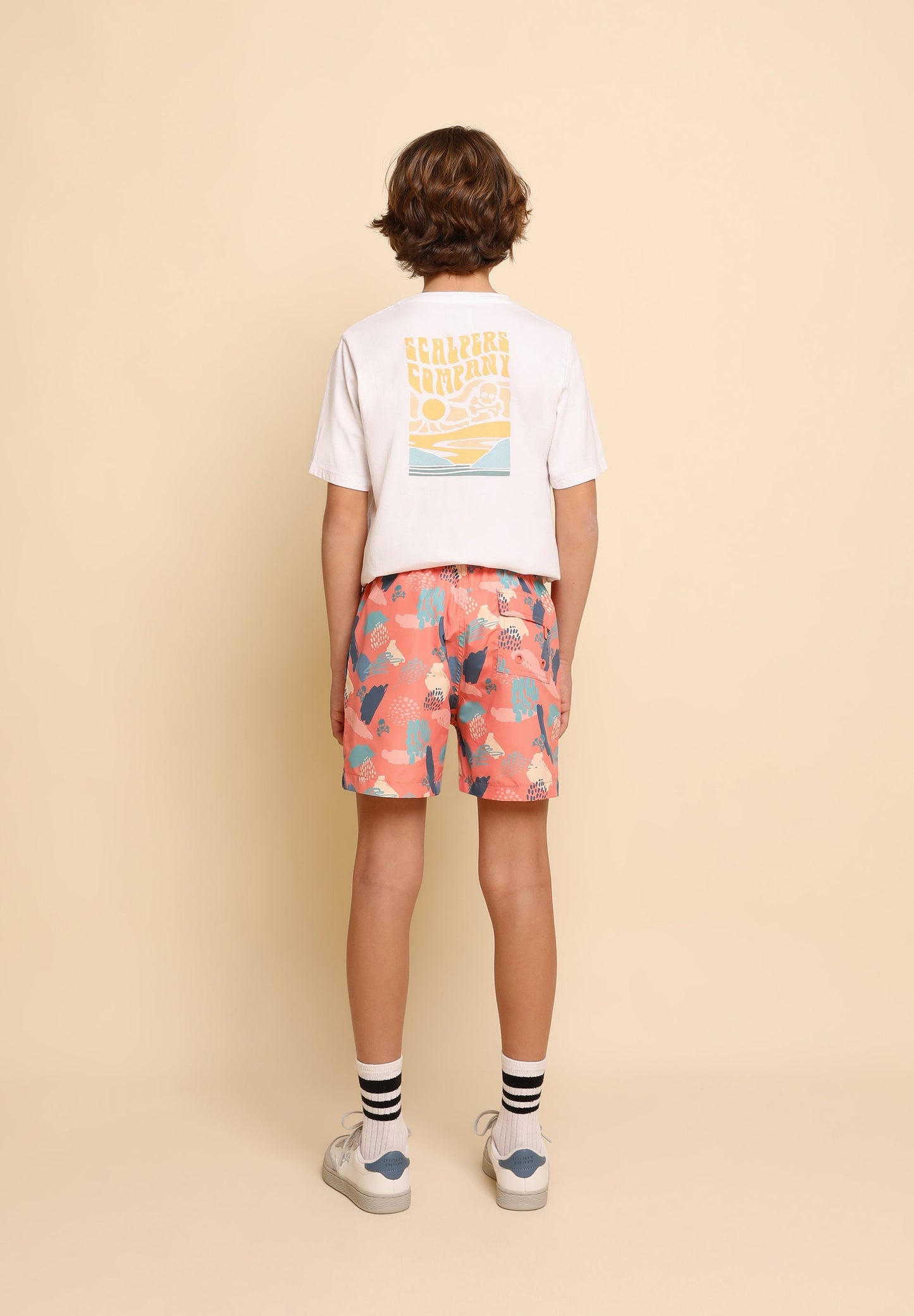 SWIMMING TRUNKS WITH FUN MOTIFS