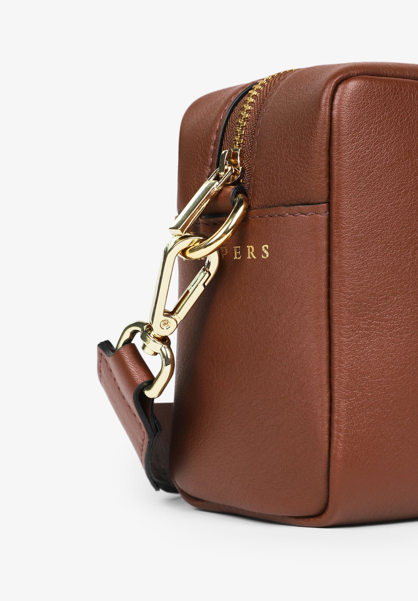 PLAIN LEATHER CROSSBODY BAG