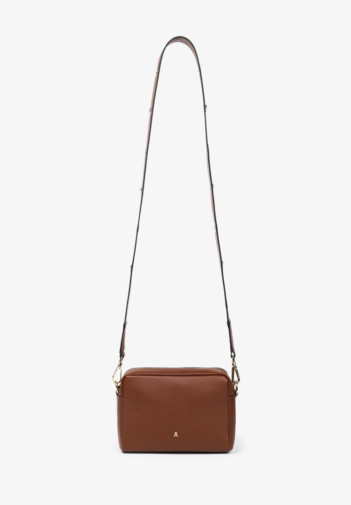 PLAIN LEATHER CROSSBODY BAG