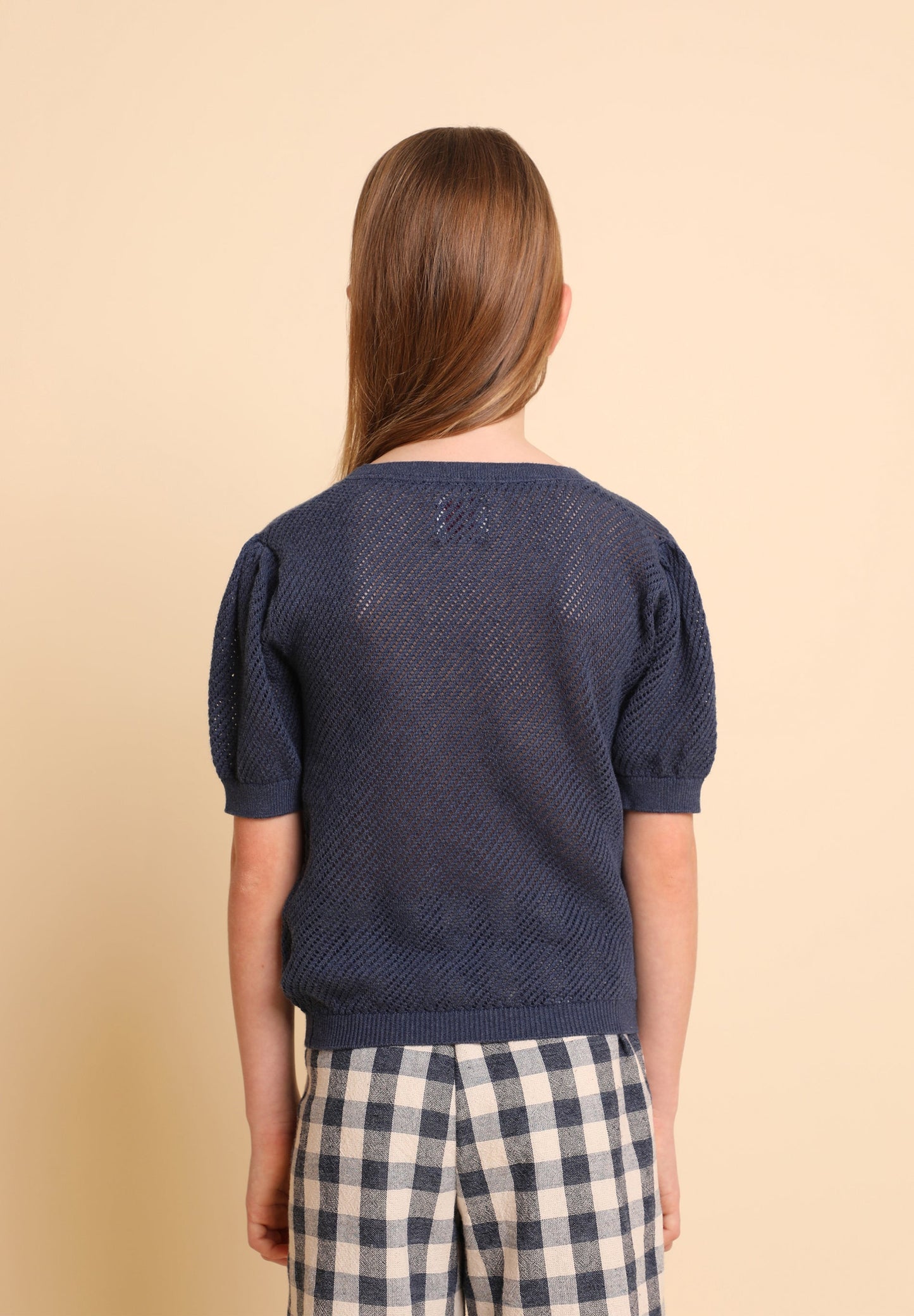 SHORT-SLEEVED SWEATER