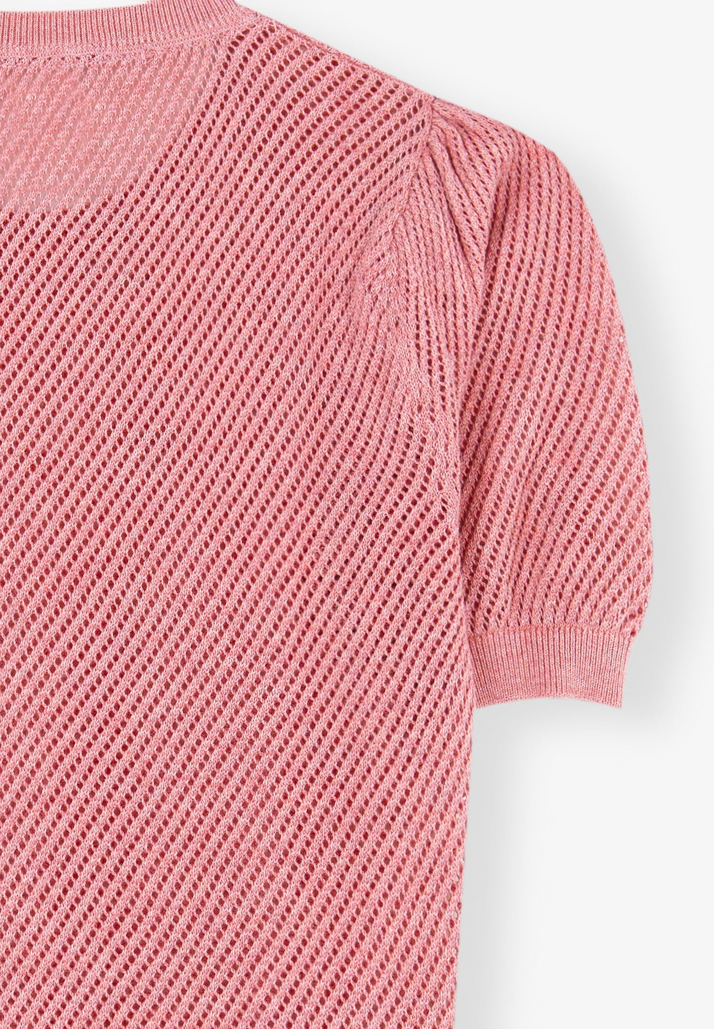 SHORT-SLEEVED SWEATER