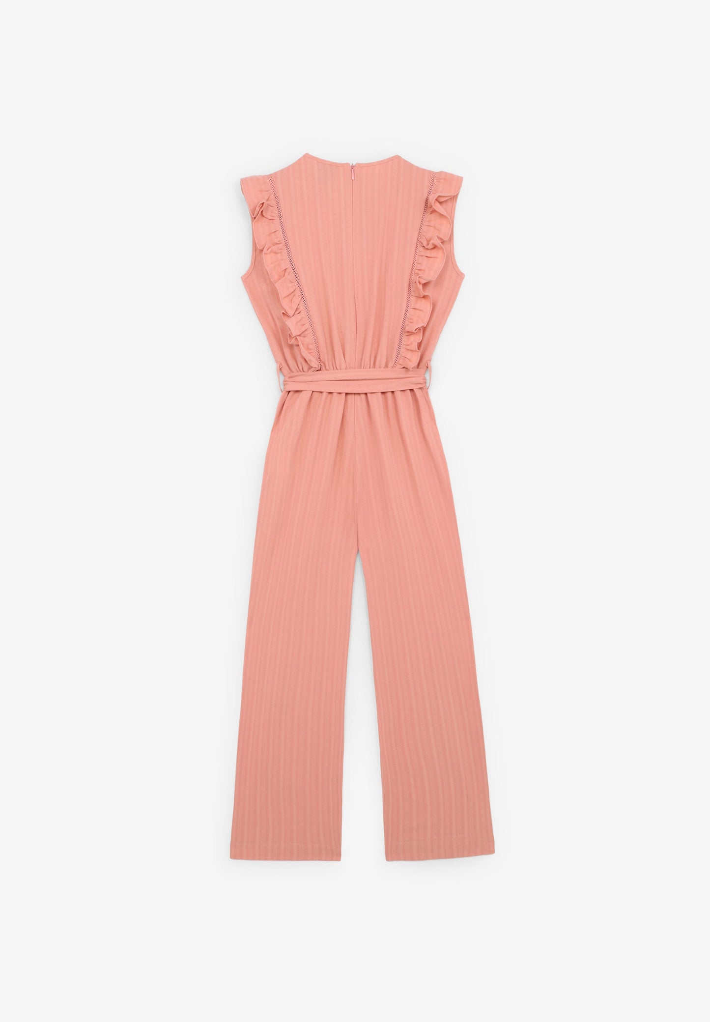 JUMPSUIT WITH RUFFLE DETAILS