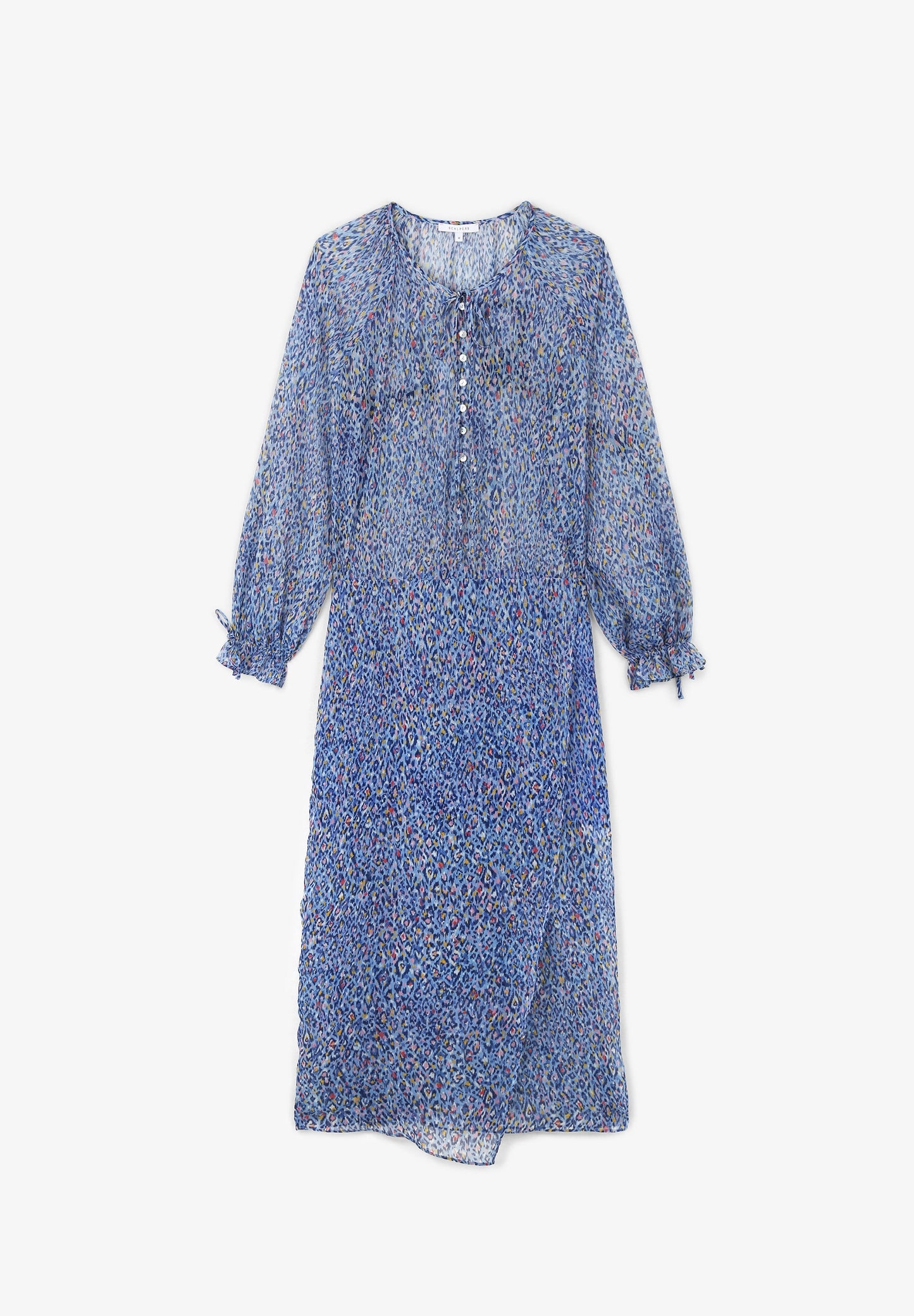 ANIMAL PRINT MIDI DRESS