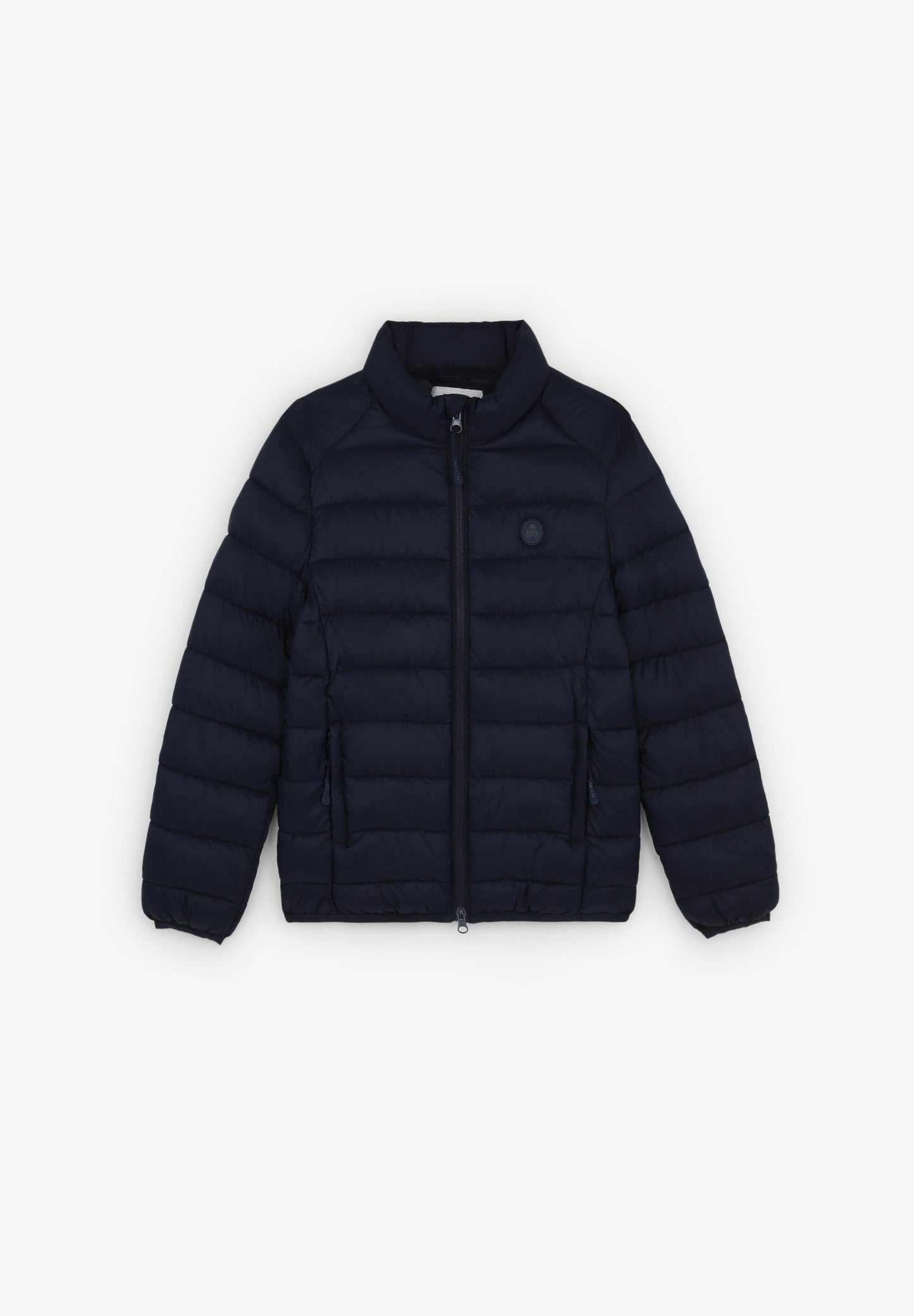 QUILTED JACKET WITH SKULL DETAIL