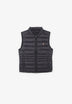 PUFFER VEST WITH SKULL