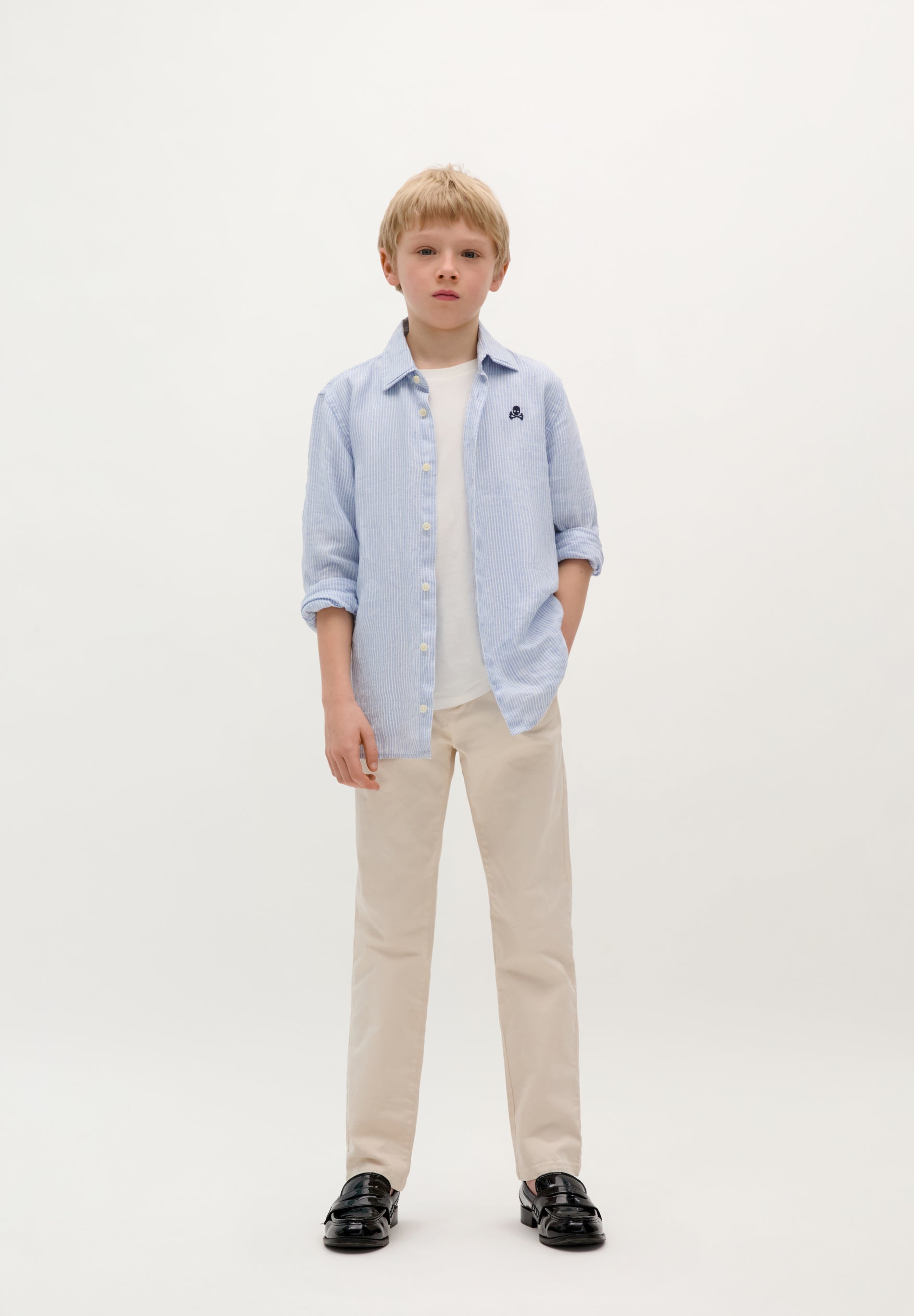 REGULAR FIT CHINO TROUSERS