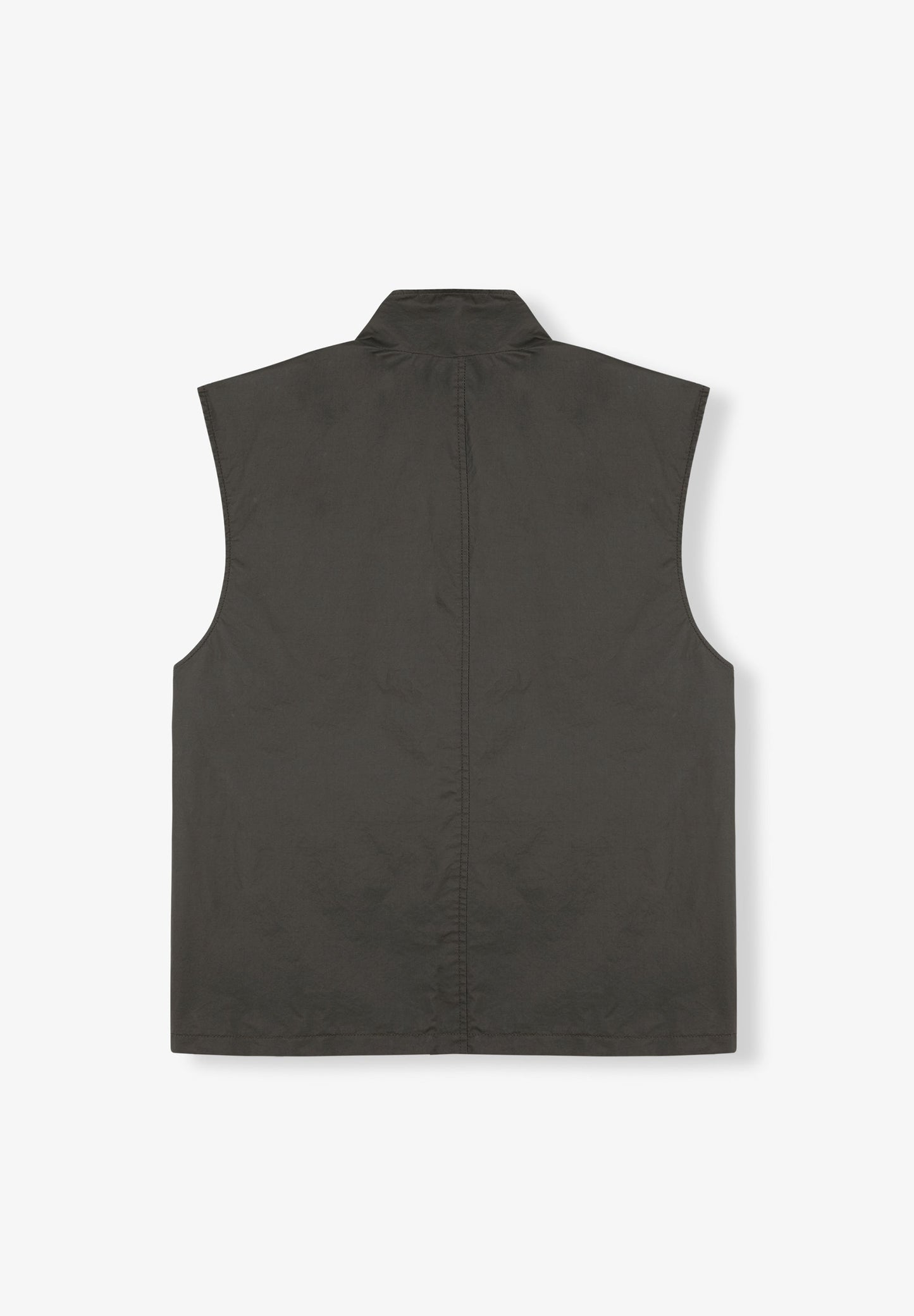 WAXED-EFFECT GILET