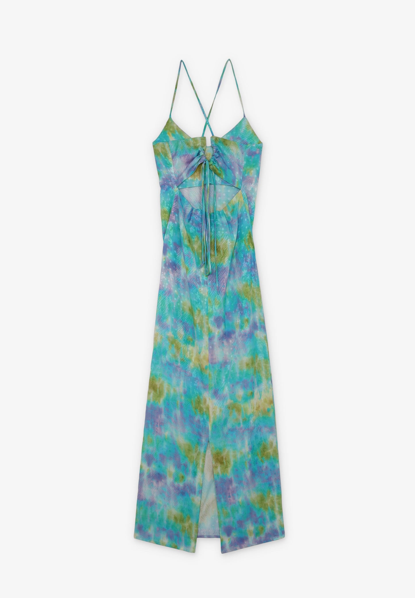 LONG TIE DYE DRESS
