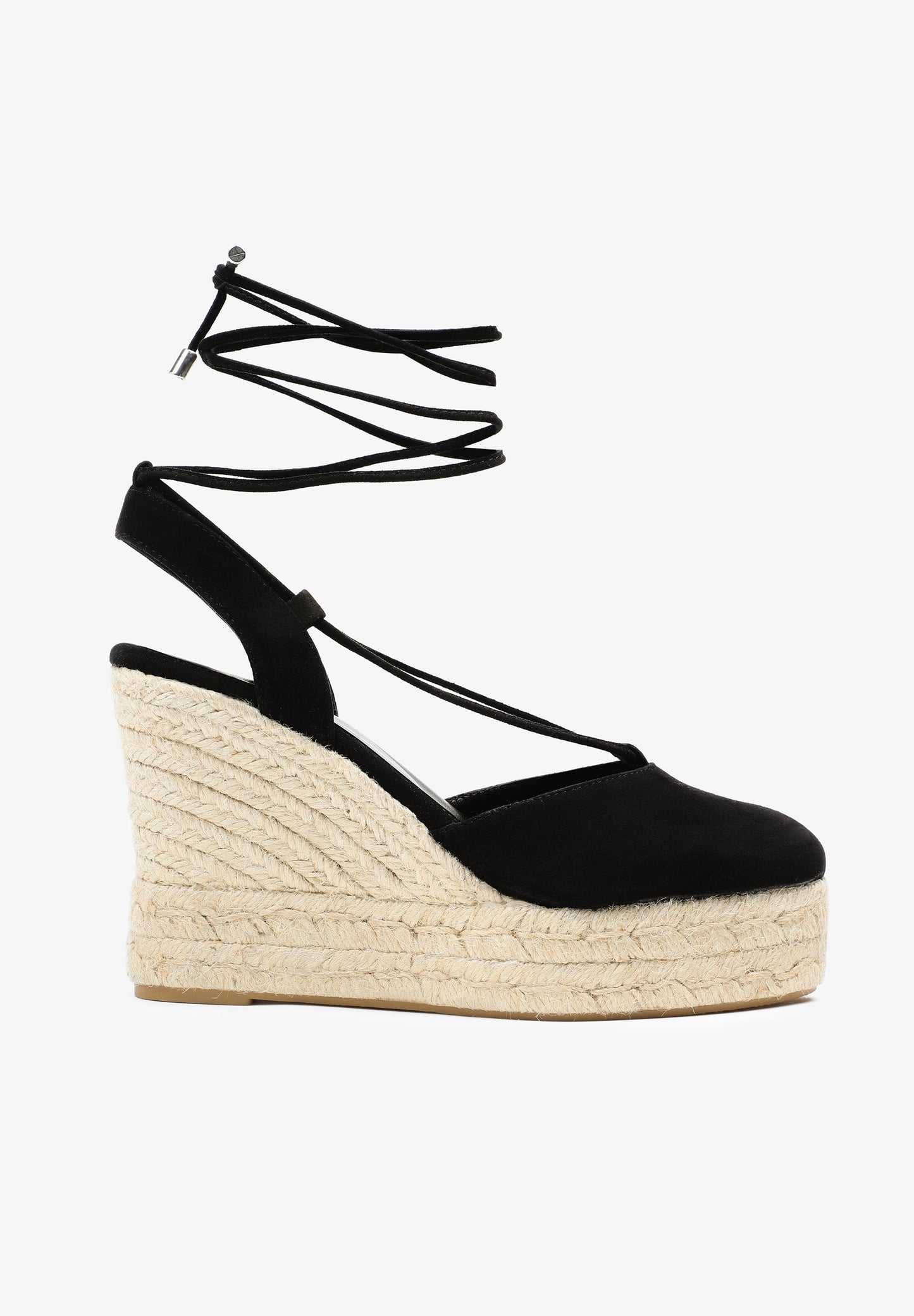 WEDGE ESPADRILLES WITH LACES
