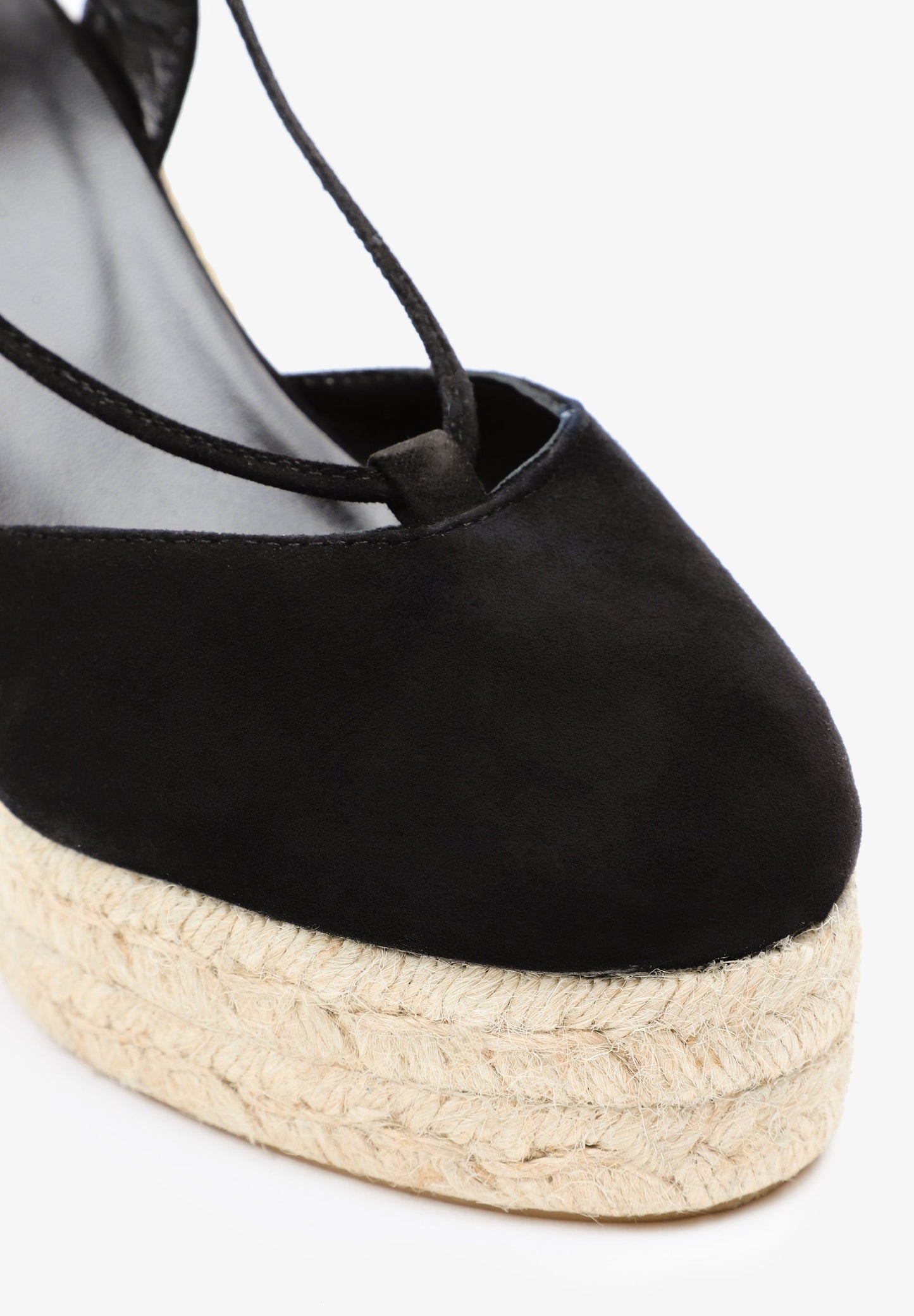 WEDGE ESPADRILLES WITH LACES