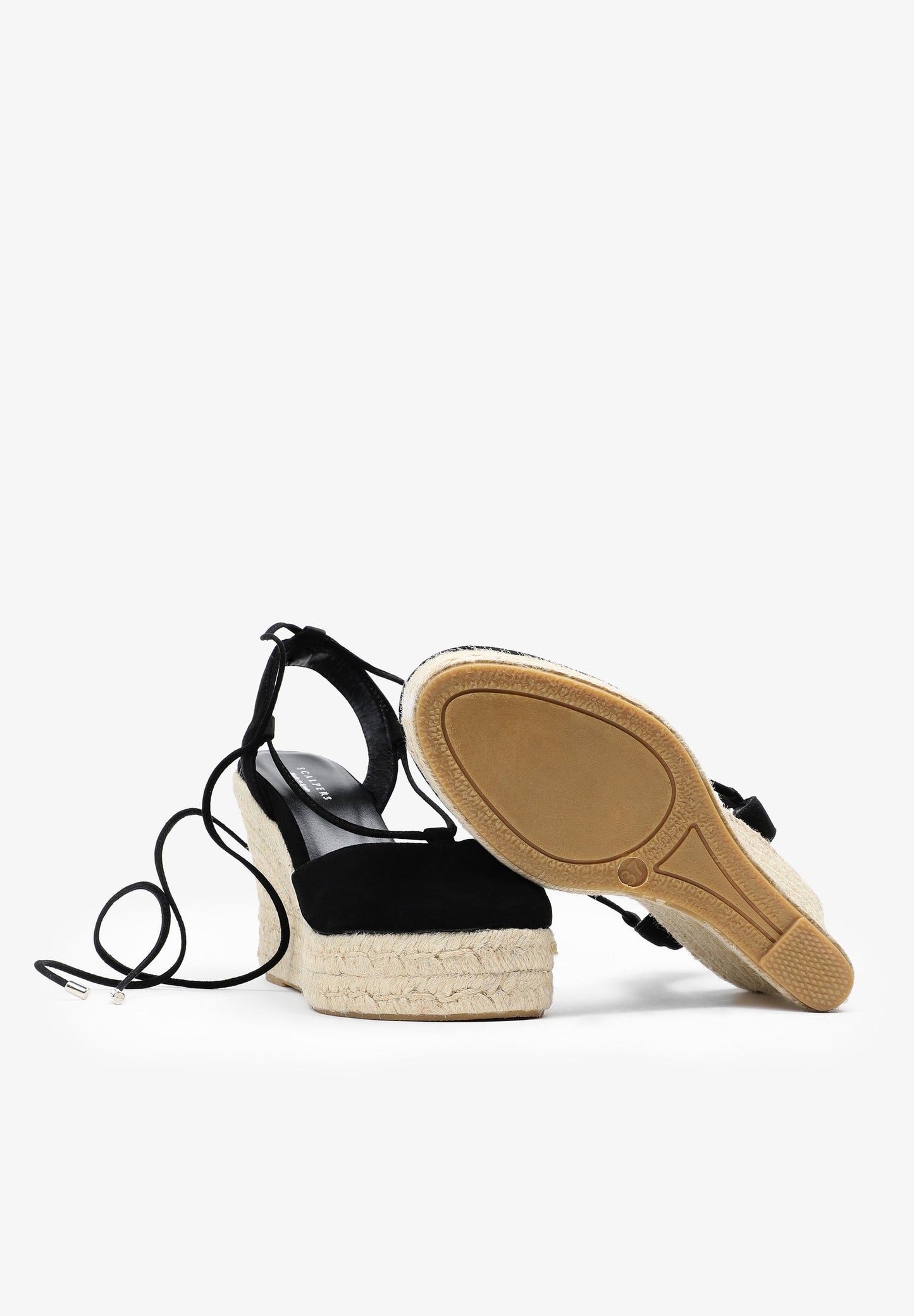 WEDGE ESPADRILLES WITH LACES