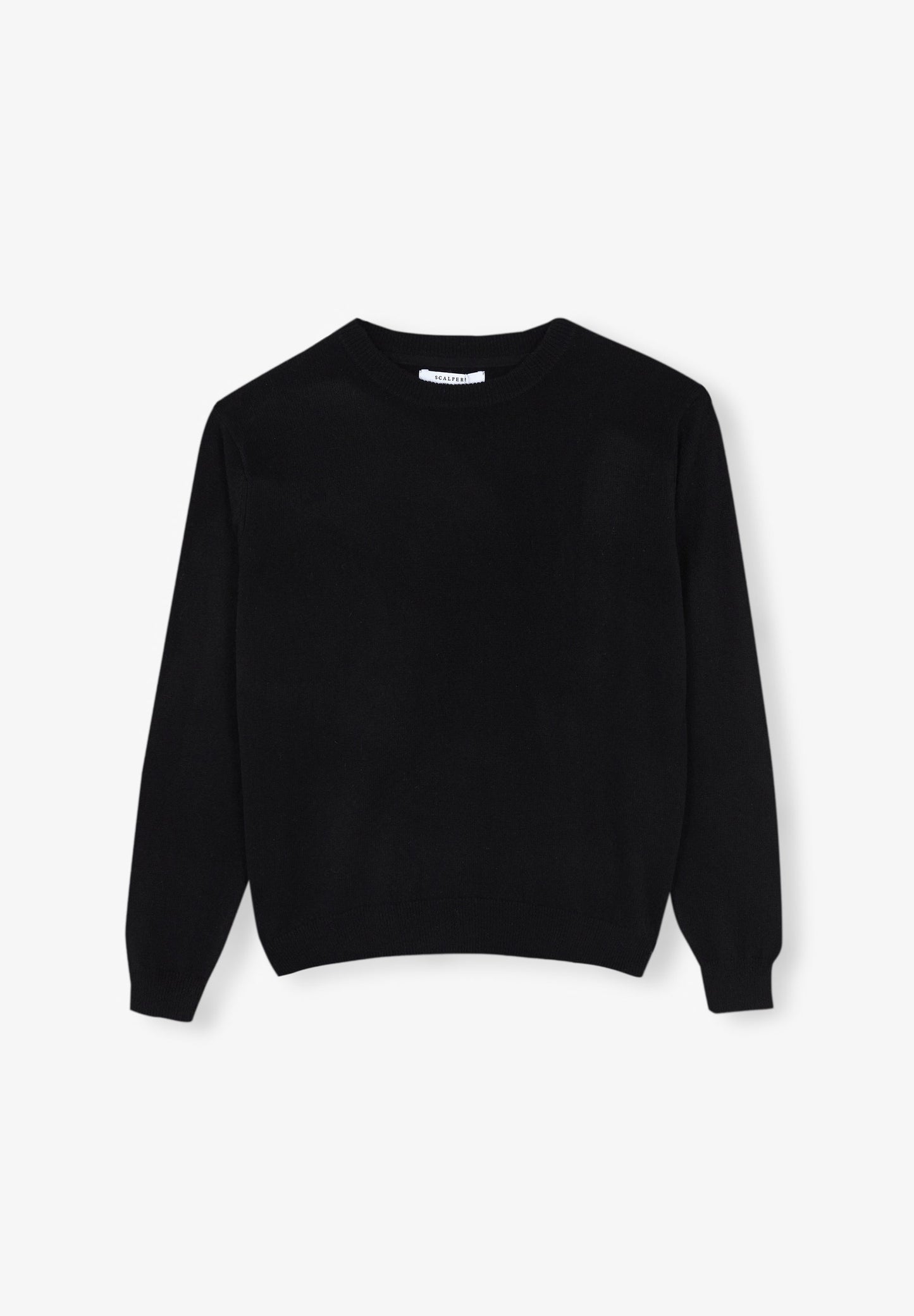 CASHMERE SWEATER WITH ROUND NECKLINE