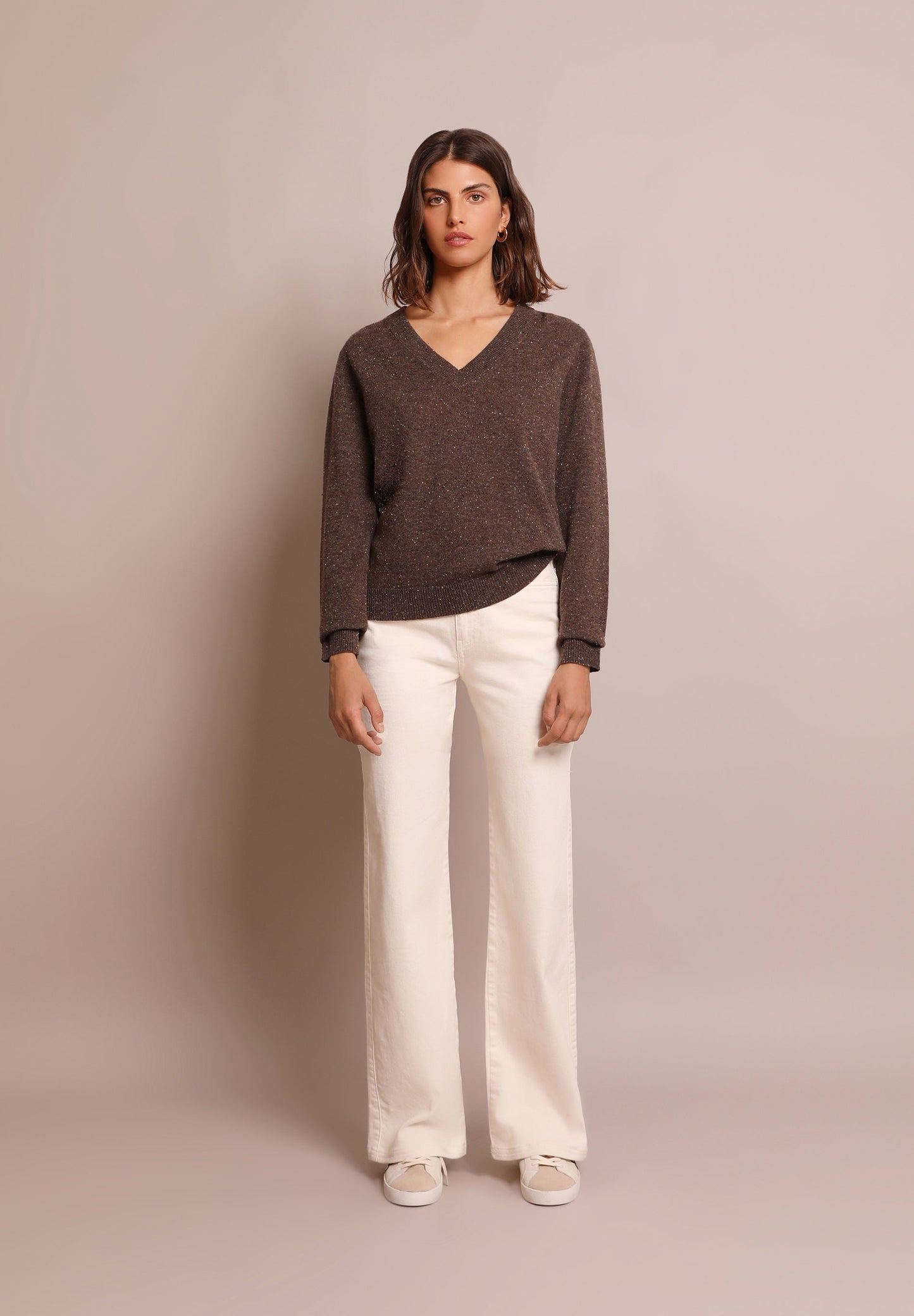 V-NECK CASHMERE SWEATER