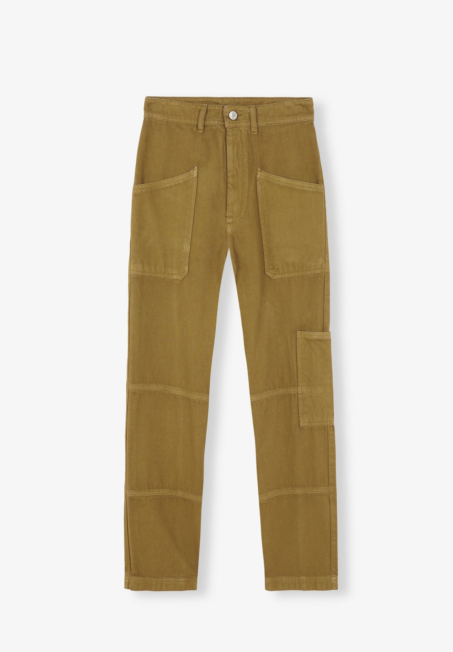 DENIM CARGO TROUSERS