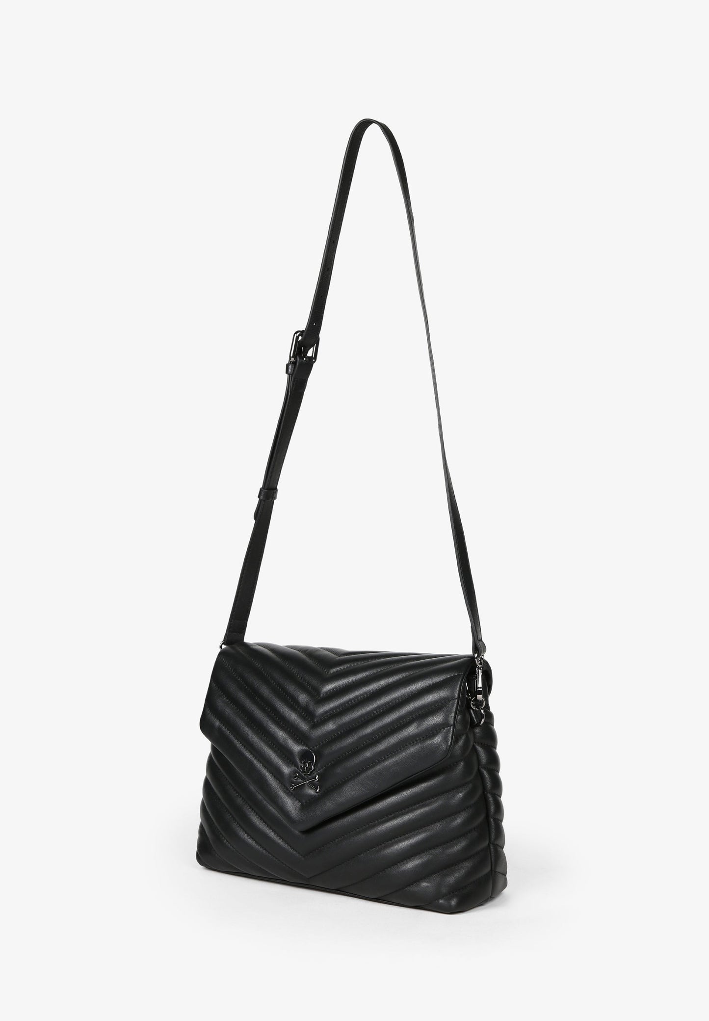 QUILTED LEATHER CROSSBODY BAG