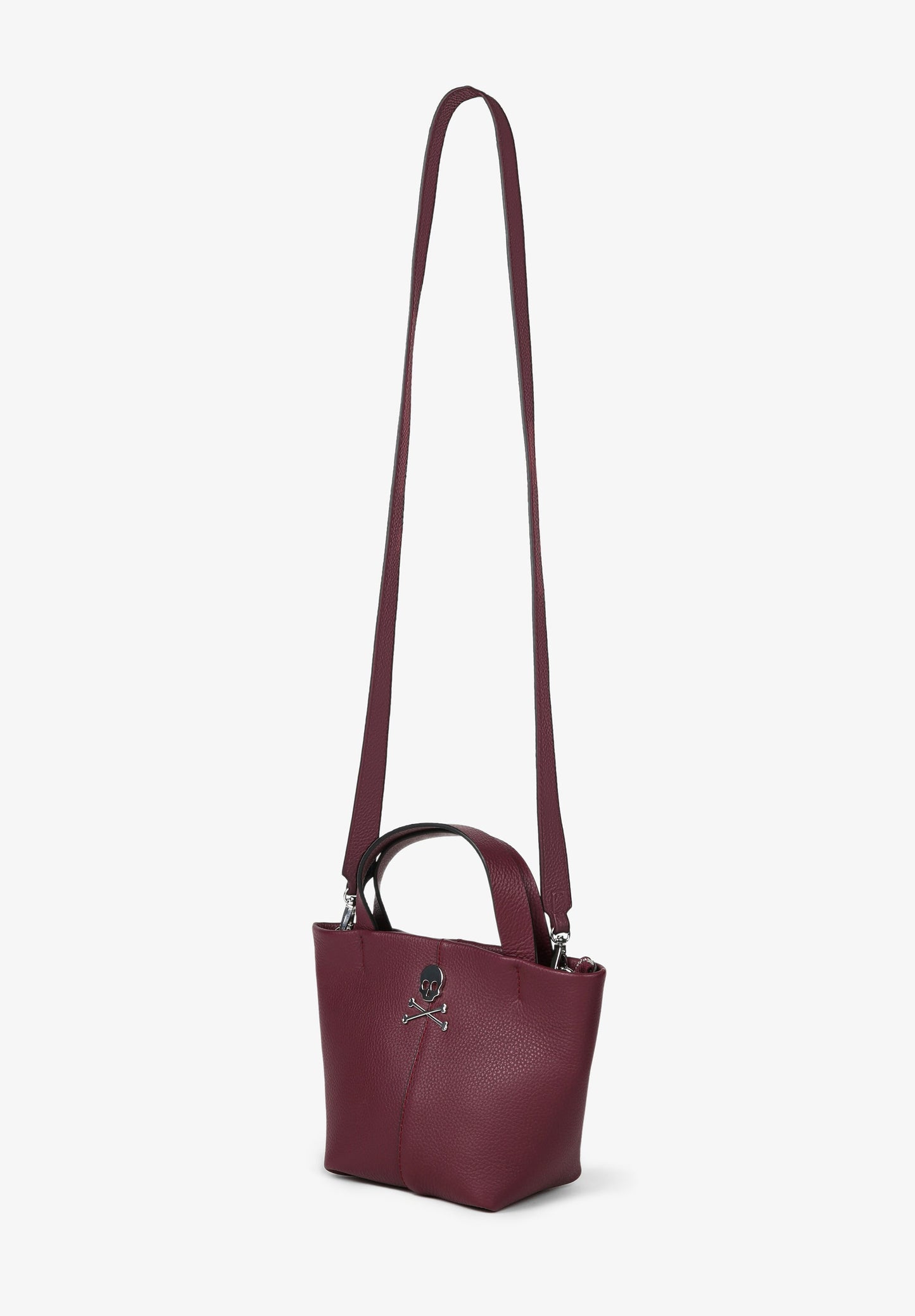 MINI LEATHER BAG WITH SEAMS