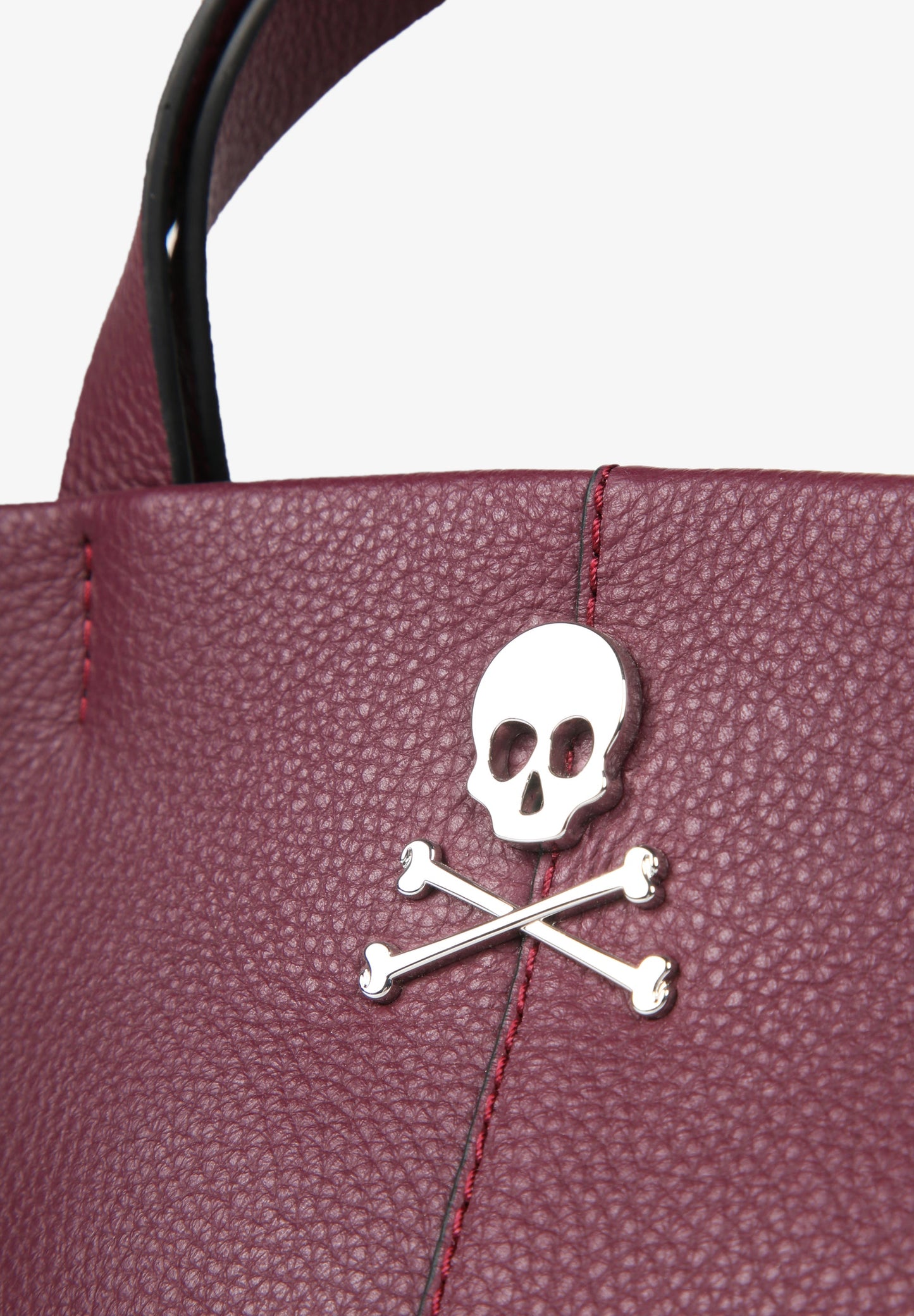 MINI LEATHER BAG WITH SEAMS