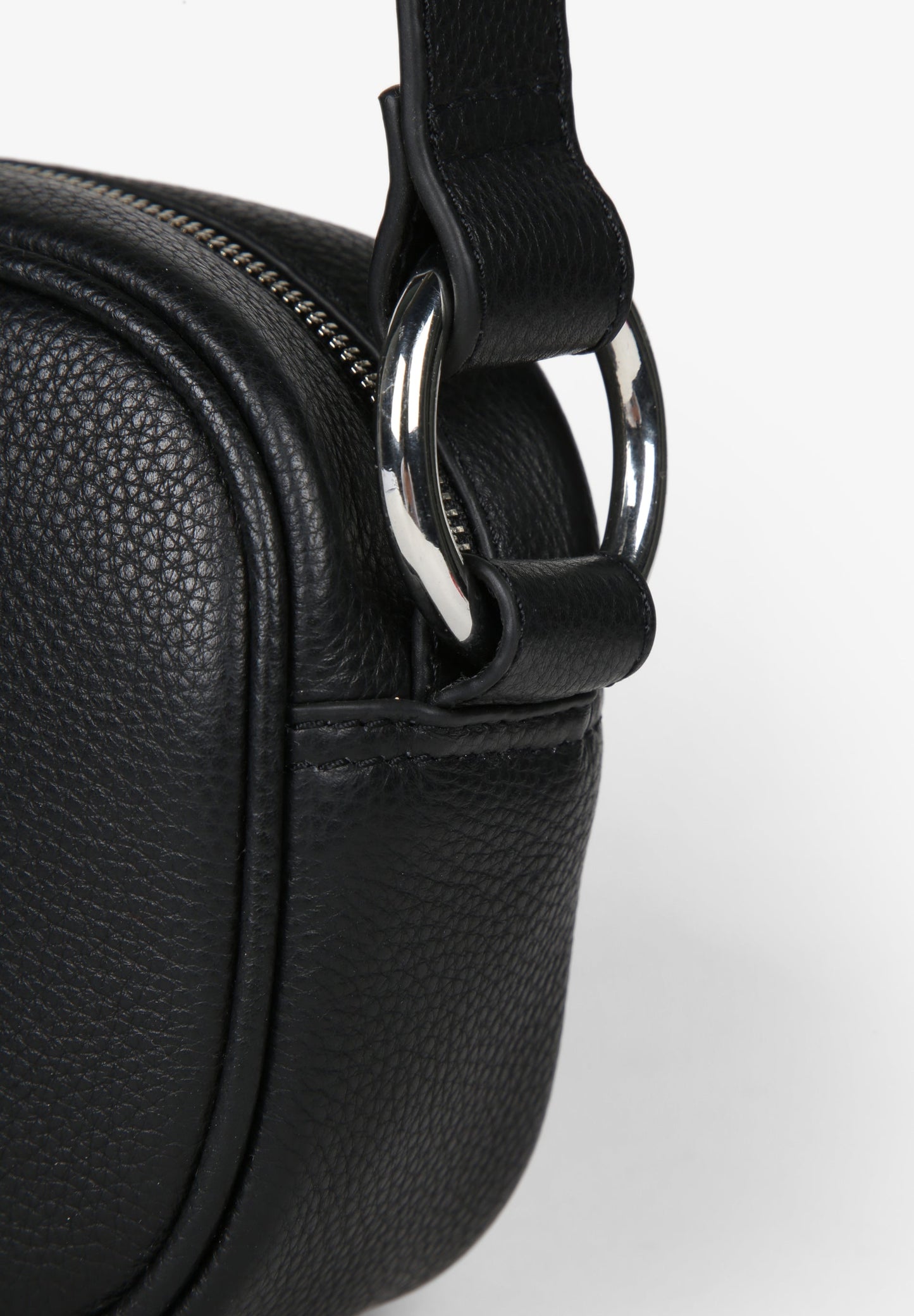 LEATHER CROSSBODY BAG WITH SKULL