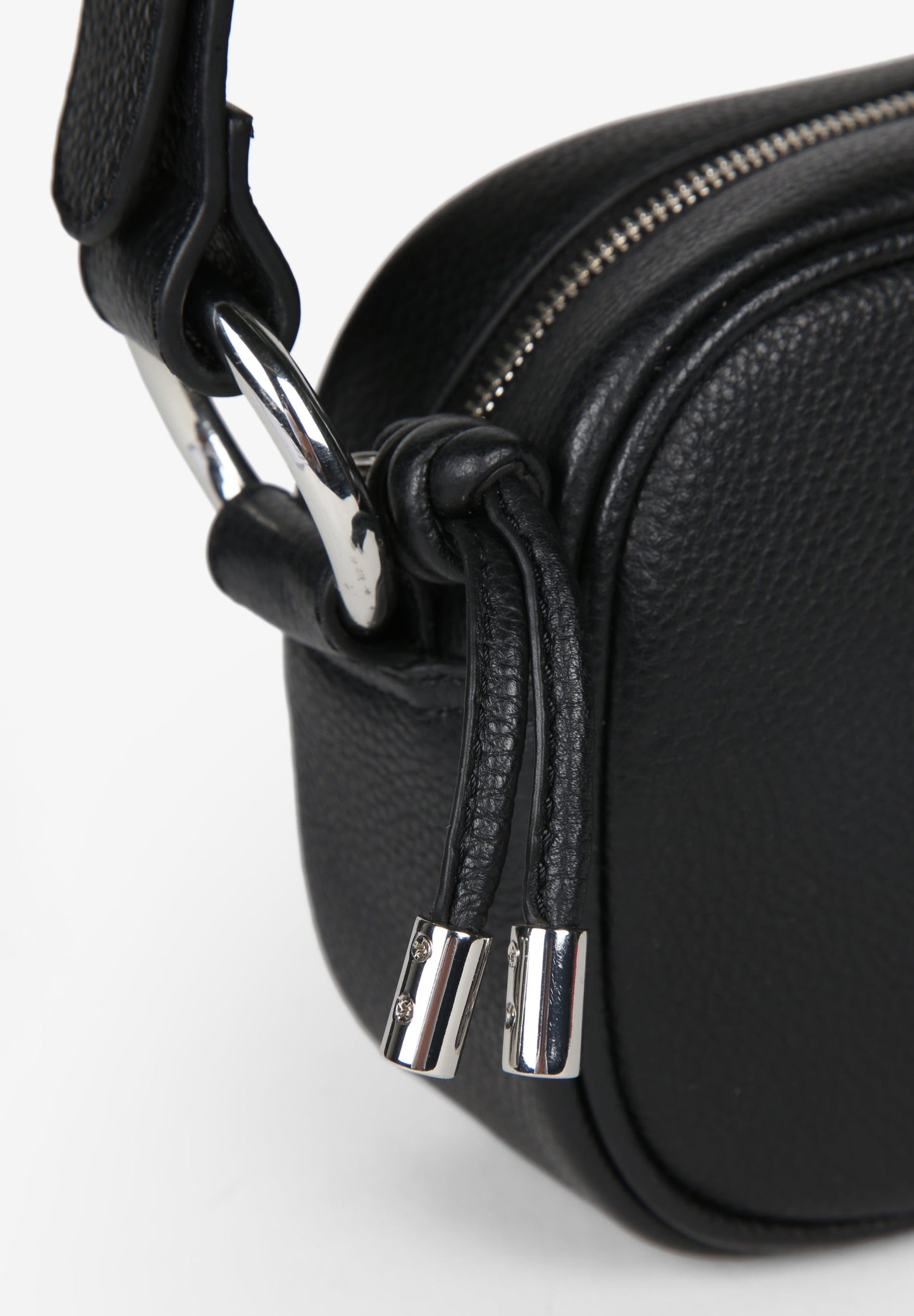 LEATHER CROSSBODY BAG WITH SKULL