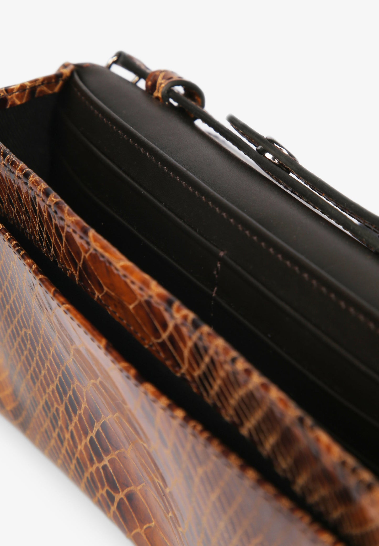 LEATHER MULTI-POSITION CLUTCH BAG