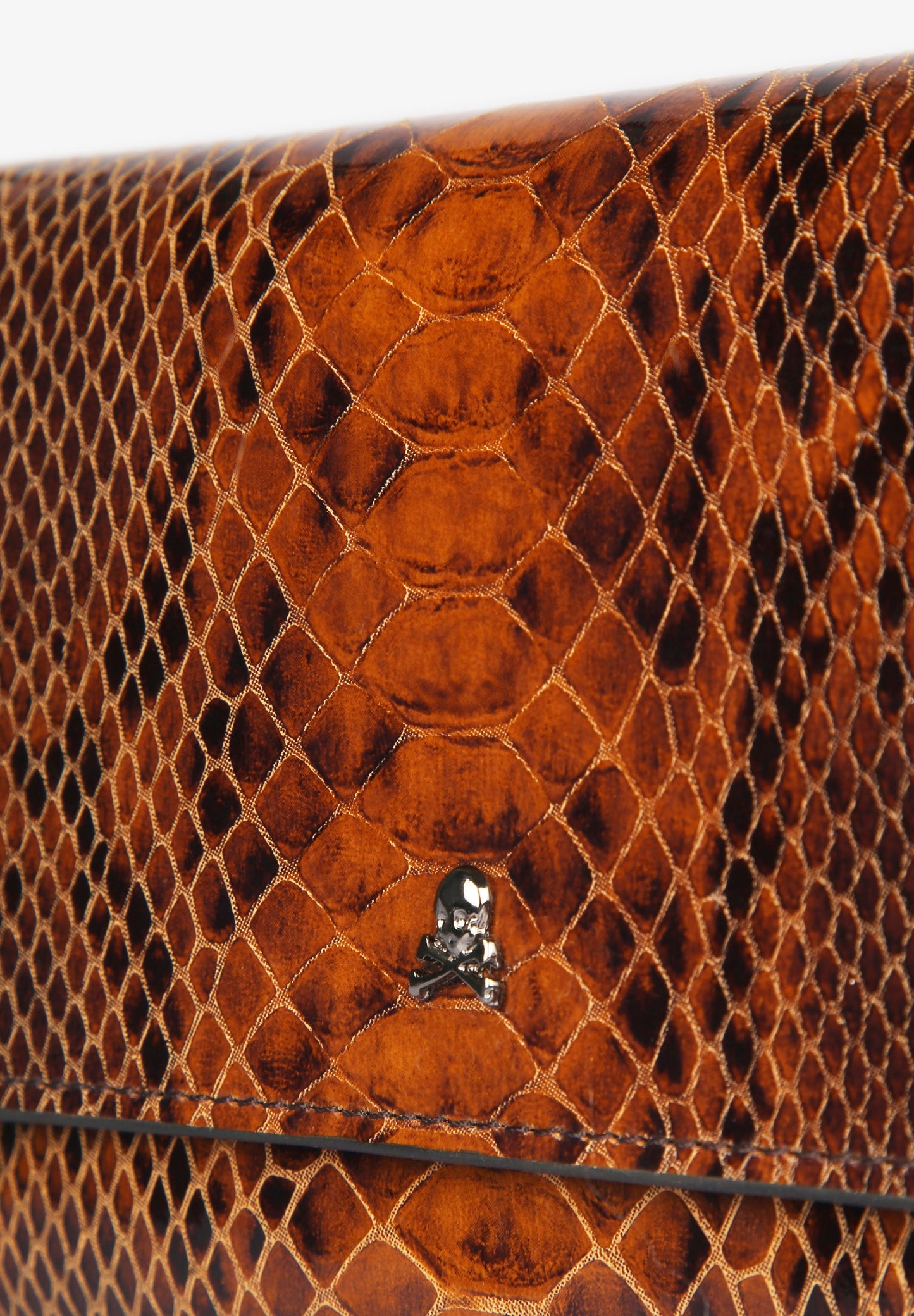 LEATHER MULTI-POSITION CLUTCH BAG