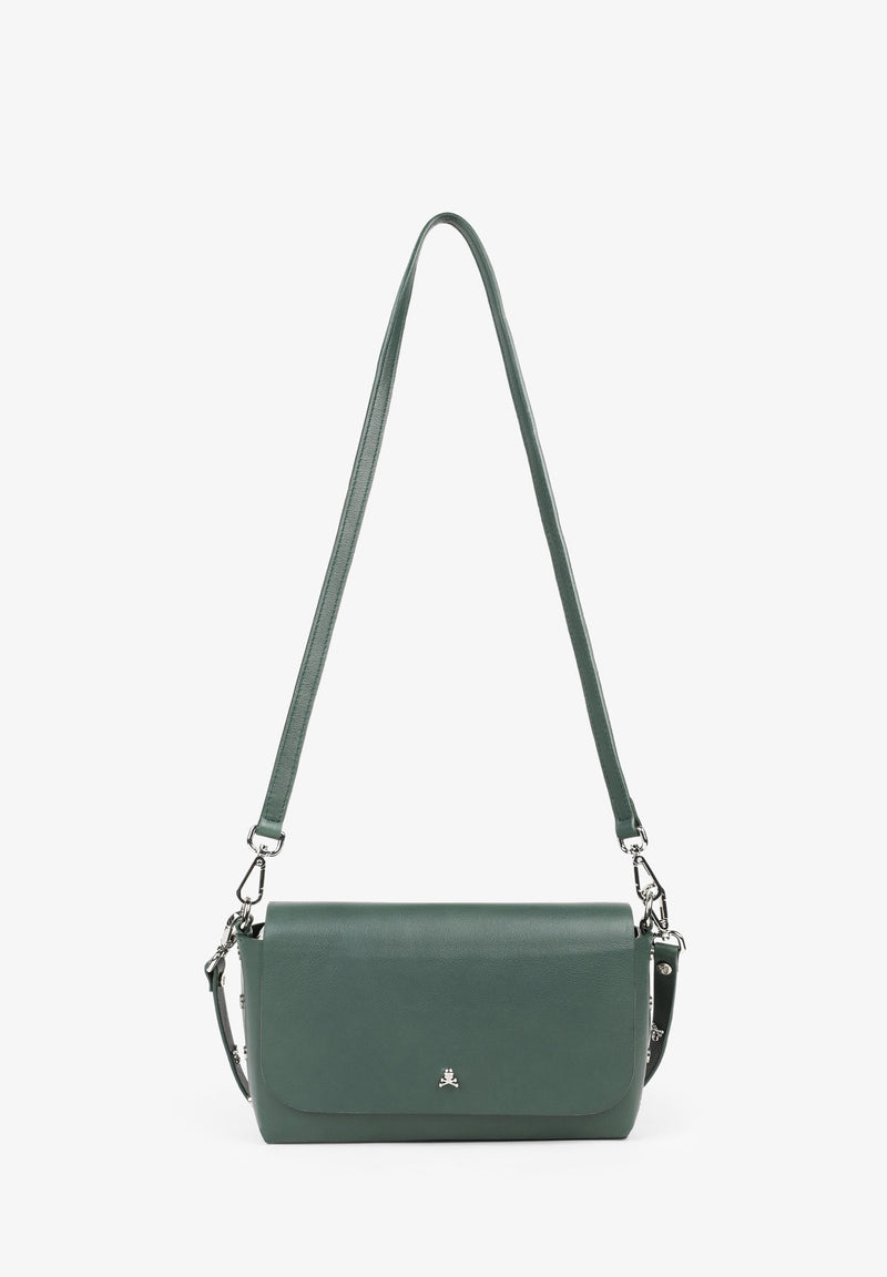 MINI FLAT LEATHER BAG