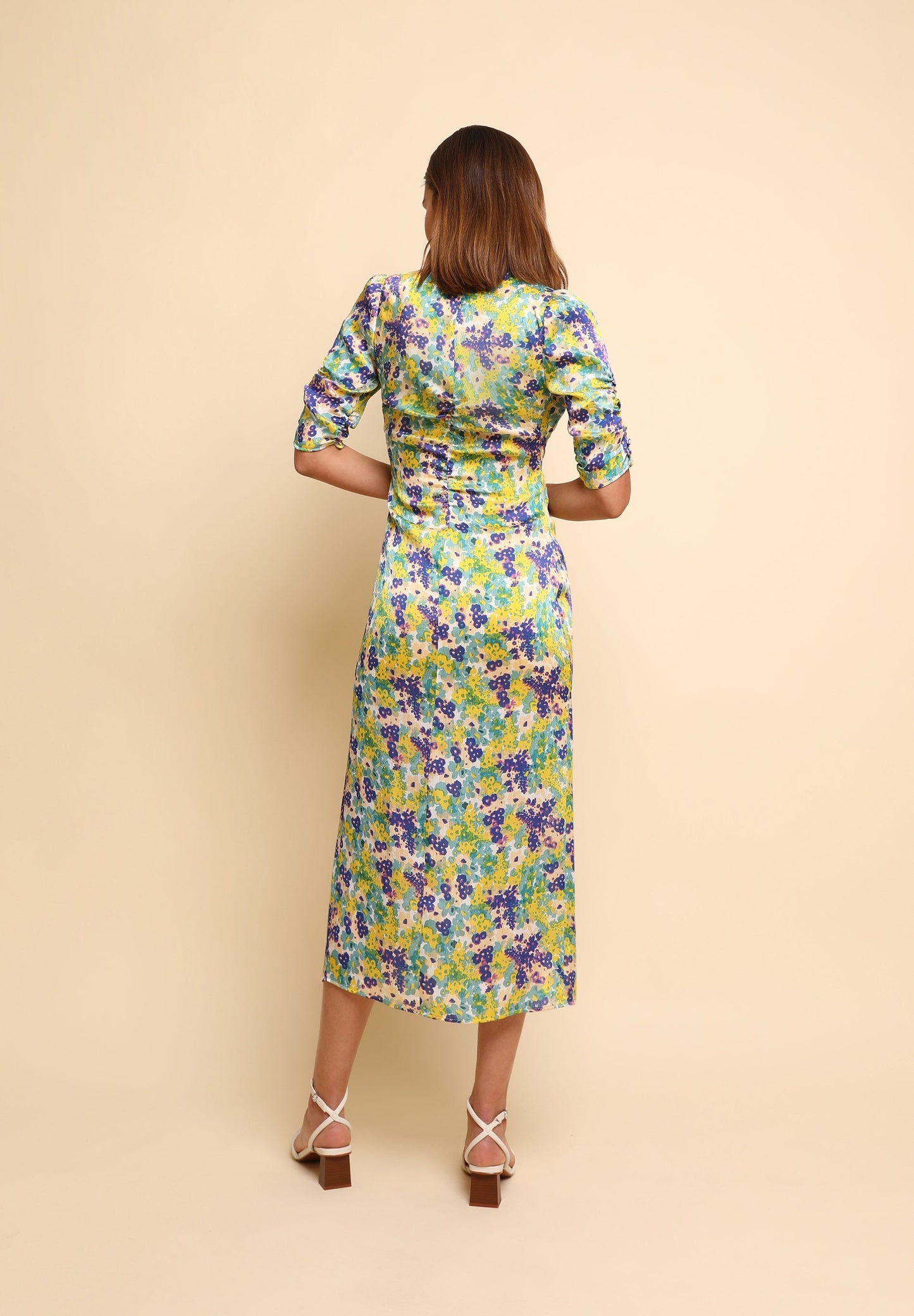 FLORAL MIDI DRESS