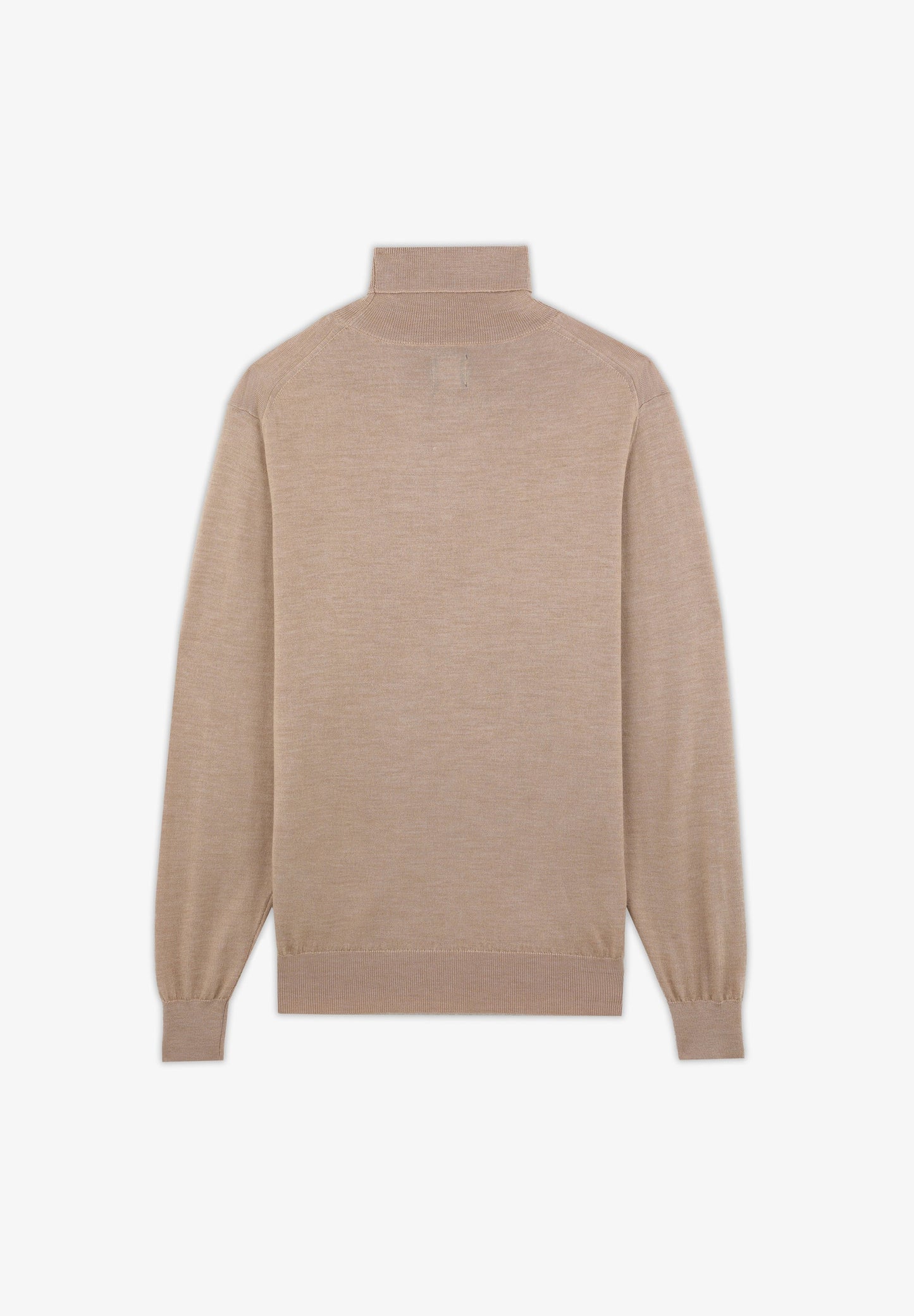 ROLL NECK WOOL SWEATER WITH SKULL