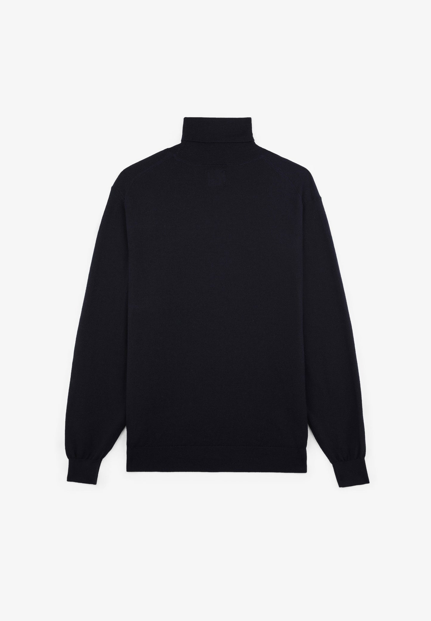 ROLL NECK WOOL SWEATER WITH SKULL