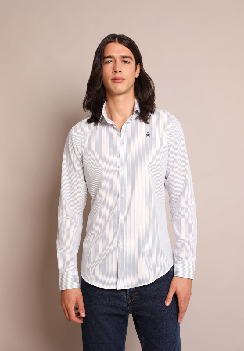 SLIM FIT SHIRT WITH LOGO