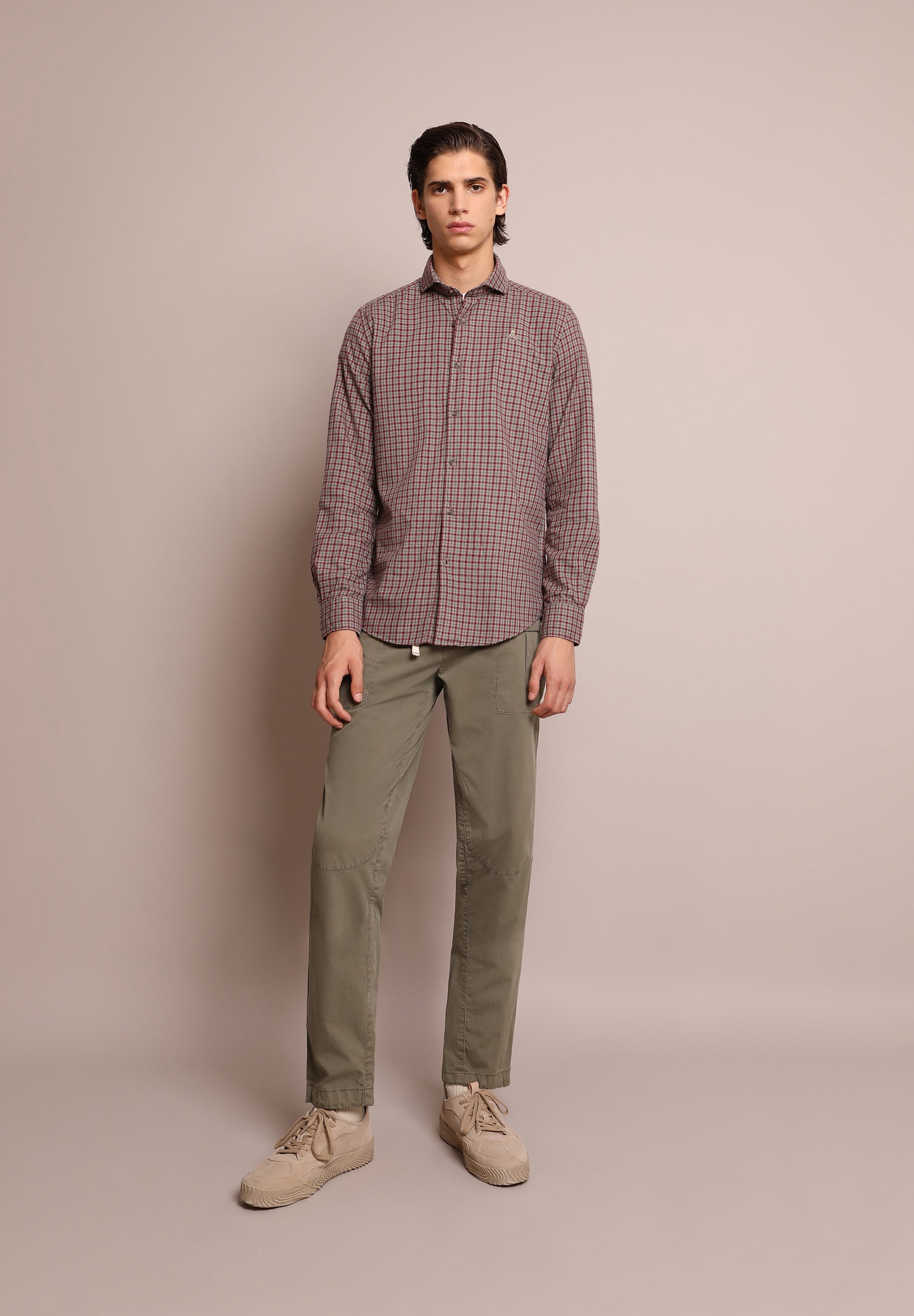 FLANNEL MINI CHECK SHIRT