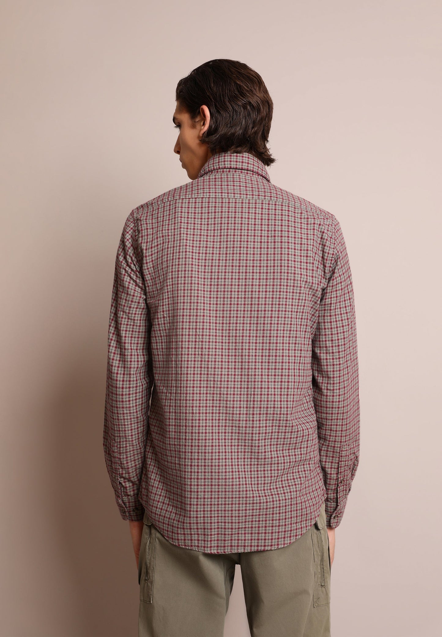 FLANNEL MINI CHECK SHIRT