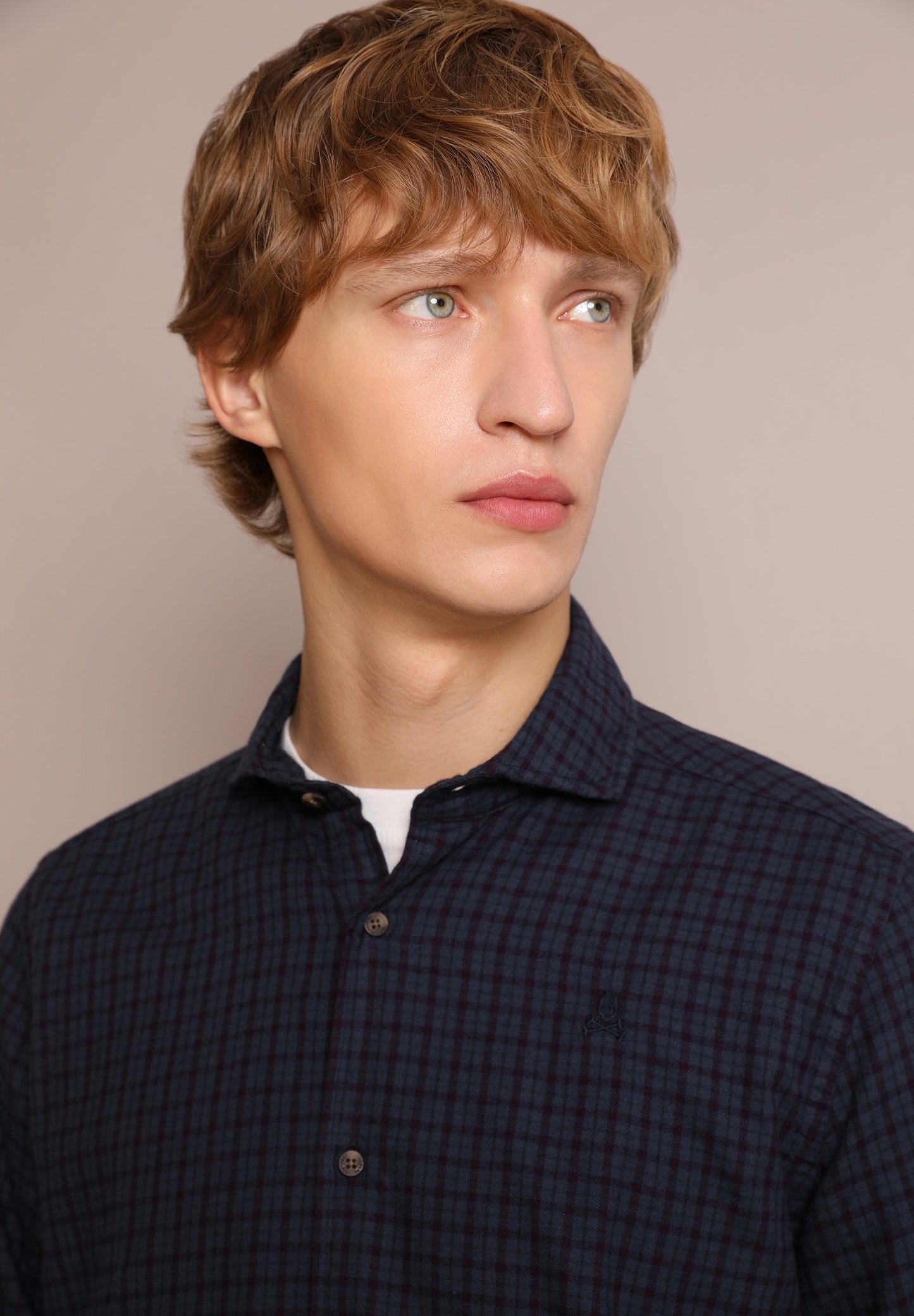 FLANNEL MINI CHECK SHIRT