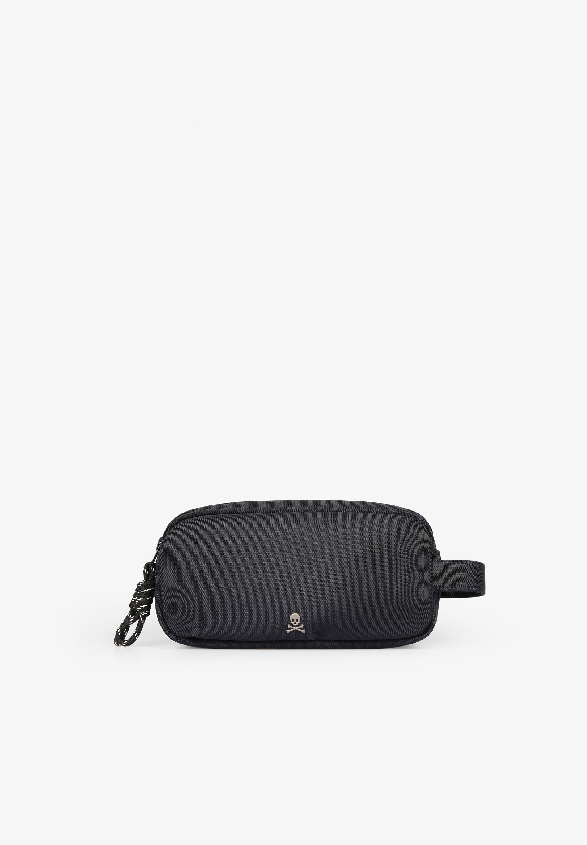 TOILETRY BAG WITH FRONT SKULL