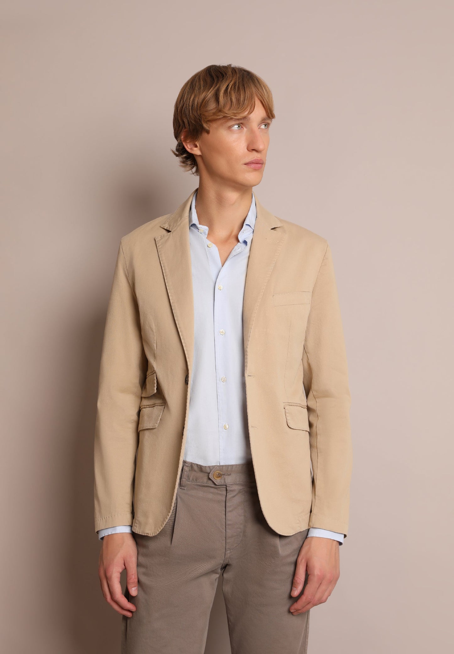 CASUAL COTTON BLAZER